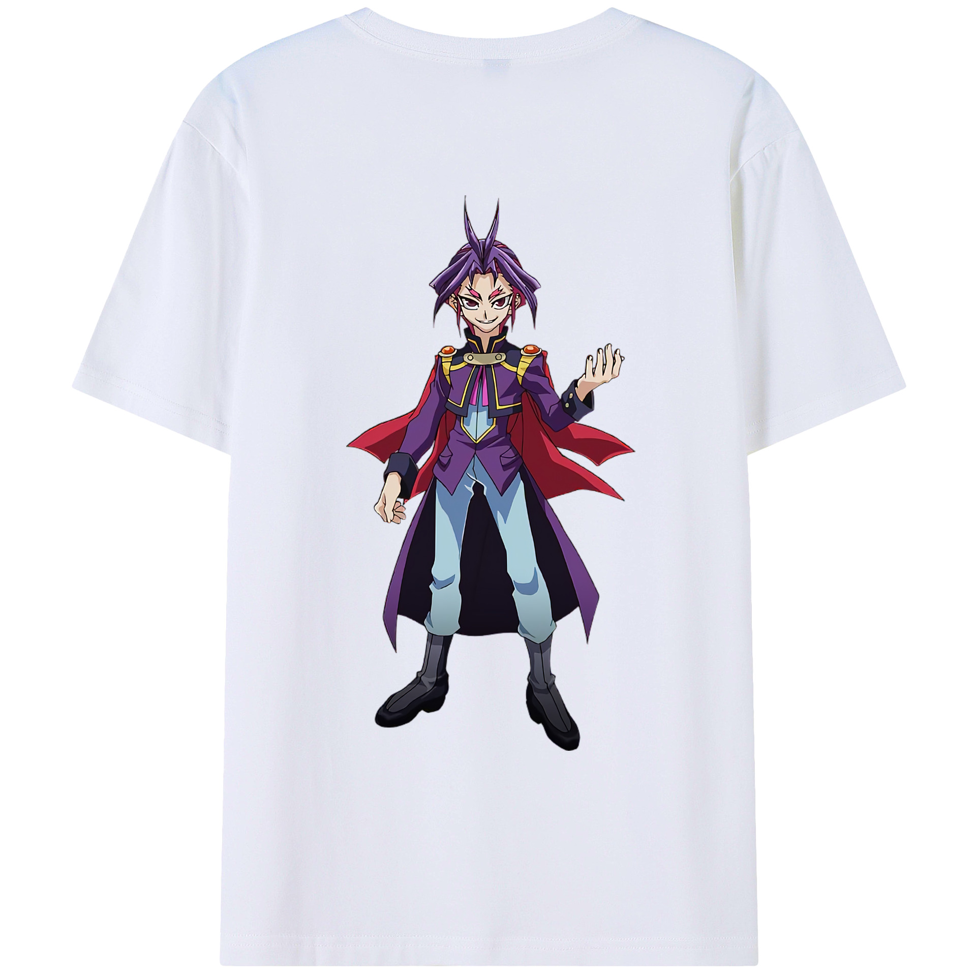 （画像用） 遊☆戯☆王 Yu-Gi-Oh! レディース半袖Tシャツ(バックプリント)