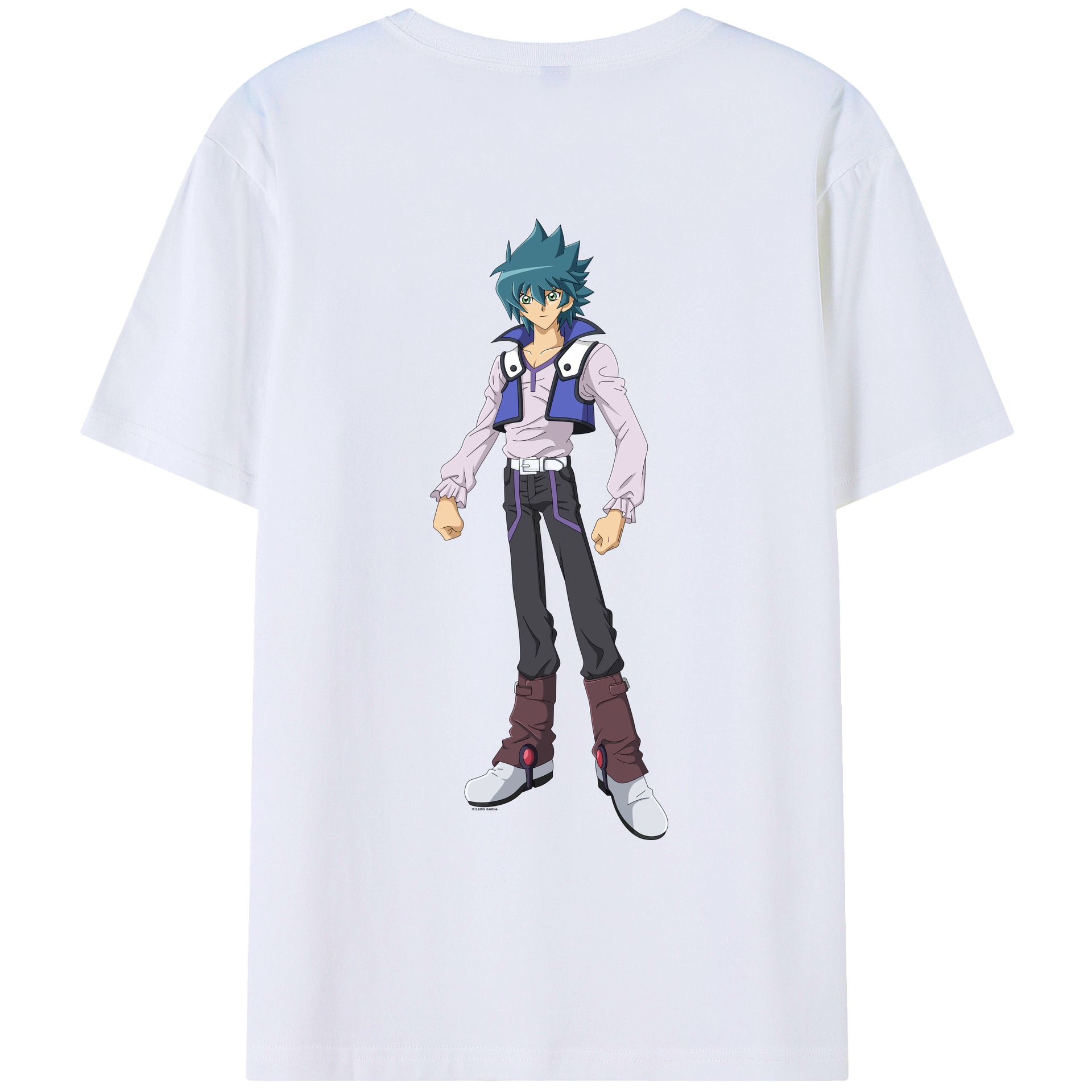 （画像用） 遊☆戯☆王 Yu-Gi-Oh! レディース半袖Tシャツ(バックプリント)