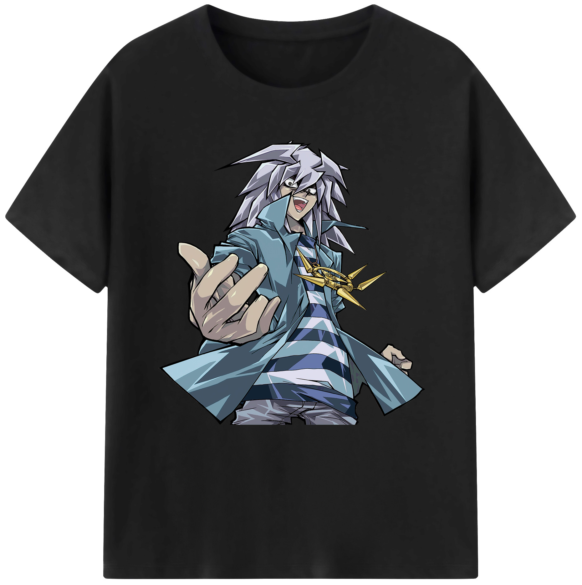（画像用） 遊☆戯☆王 Yu-Gi-Oh! レディースカジュアルプリントTシャツ（綿100％）