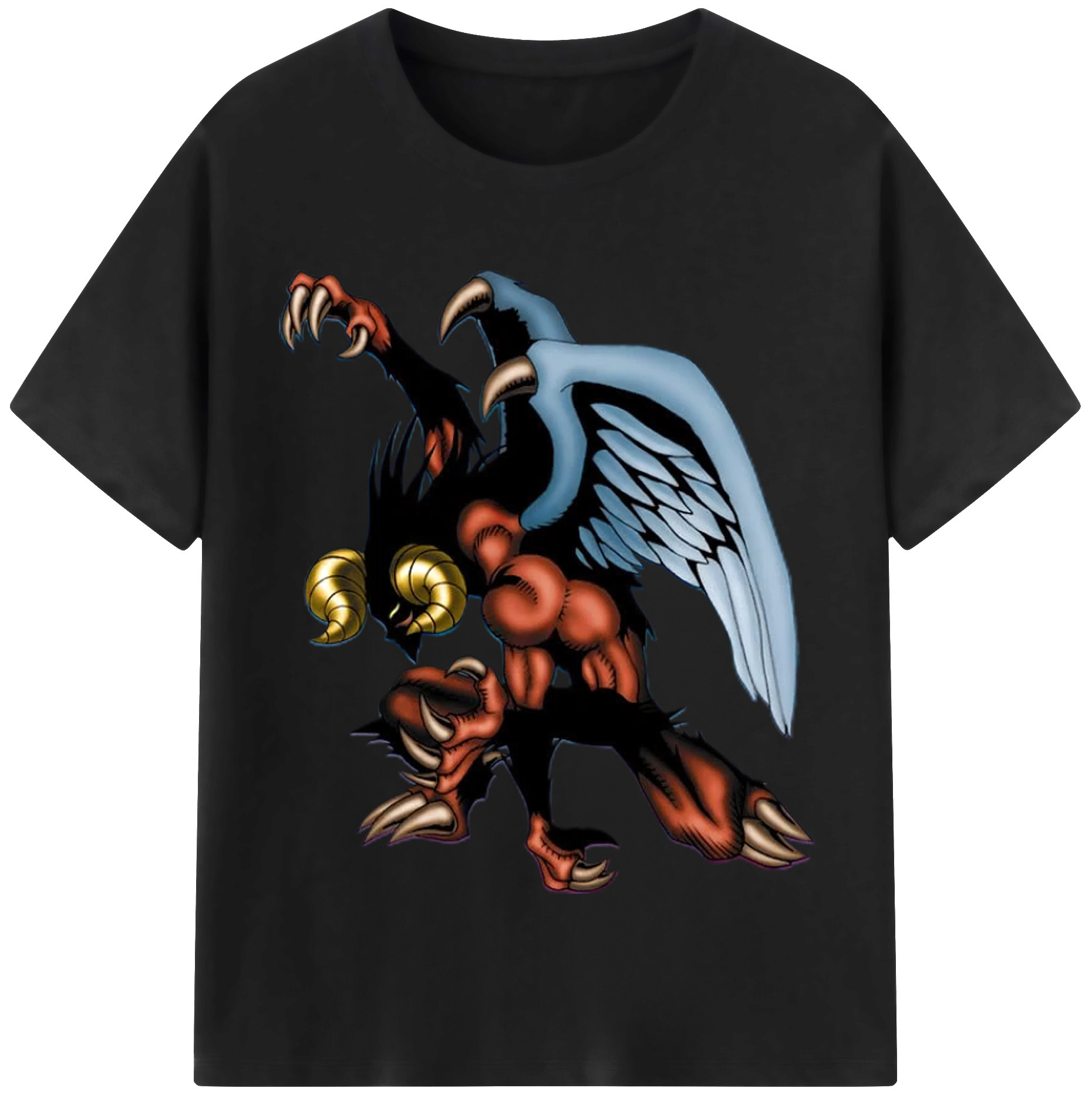 （画像用） 遊☆戯☆王 Yu-Gi-Oh! レディースカジュアルプリントTシャツ（綿100％）