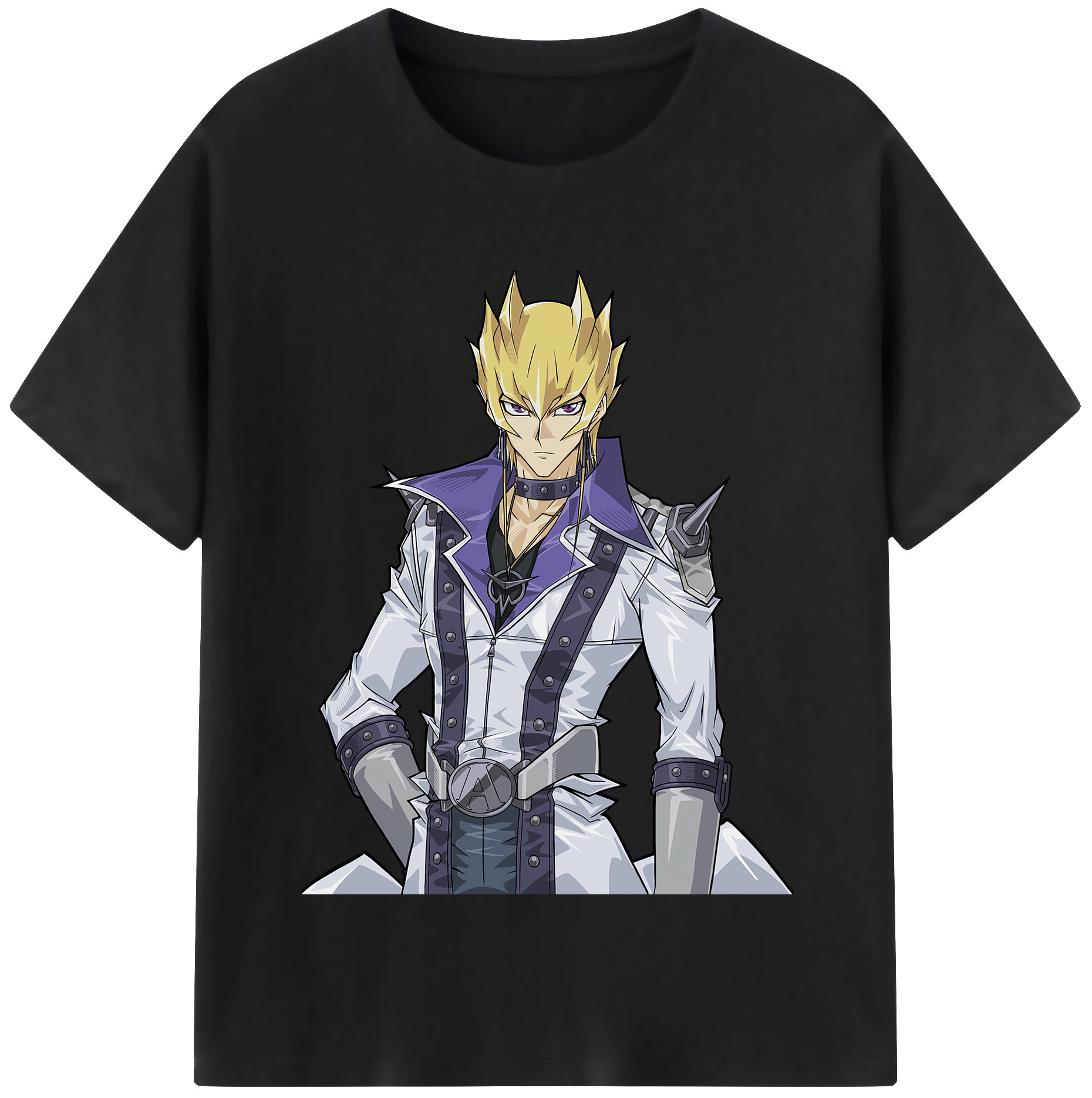 （画像用） 遊☆戯☆王 Yu-Gi-Oh! レディースカジュアルプリントTシャツ（綿100％）
