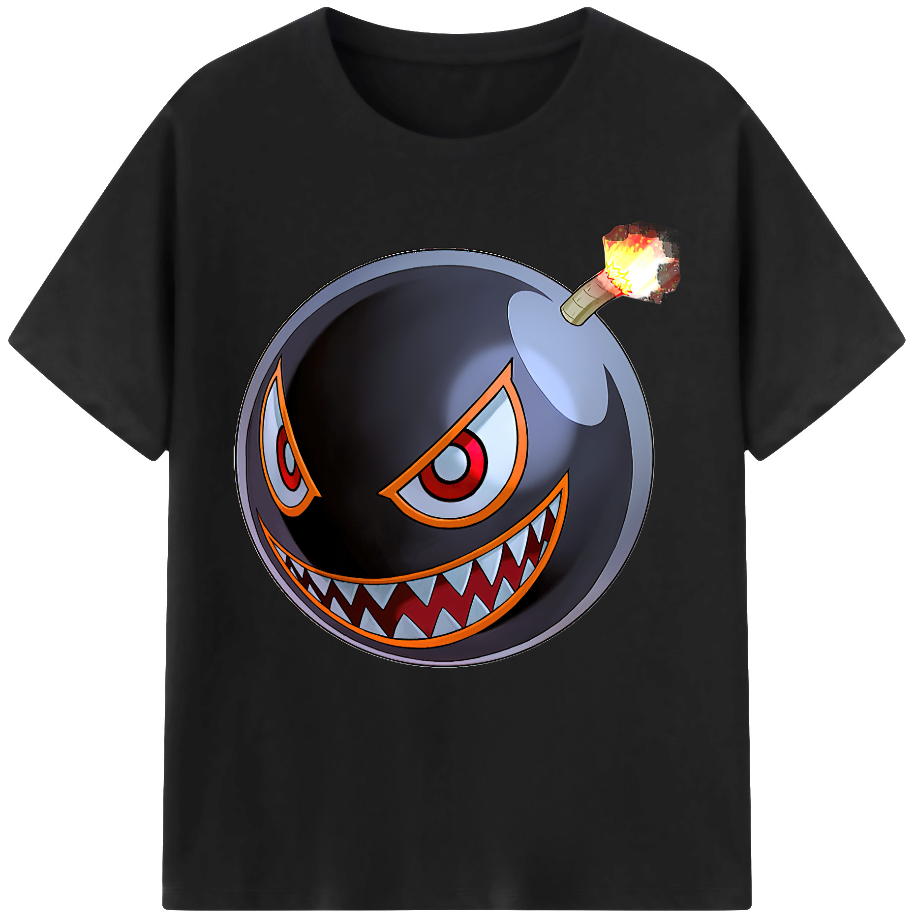 （画像用） 遊☆戯☆王 Yu-Gi-Oh! レディースカジュアルプリントTシャツ（綿100％）