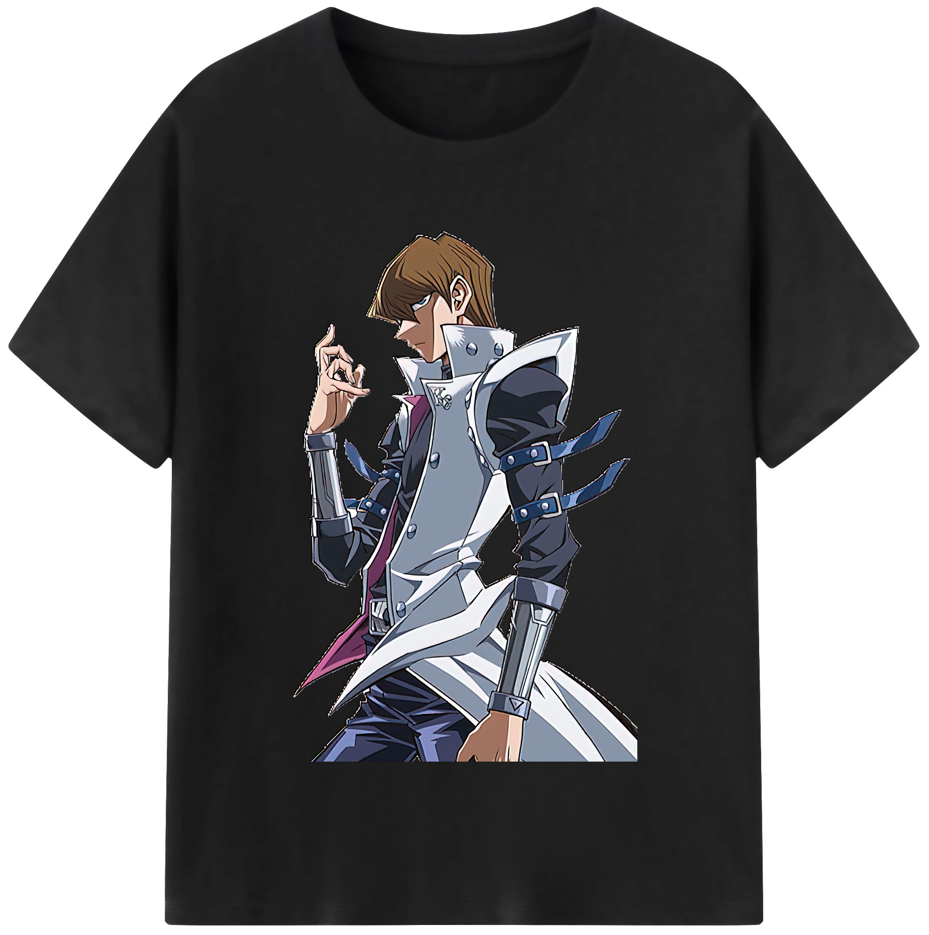 （画像用） 遊☆戯☆王 Yu-Gi-Oh! レディースカジュアルプリントTシャツ（綿100％）