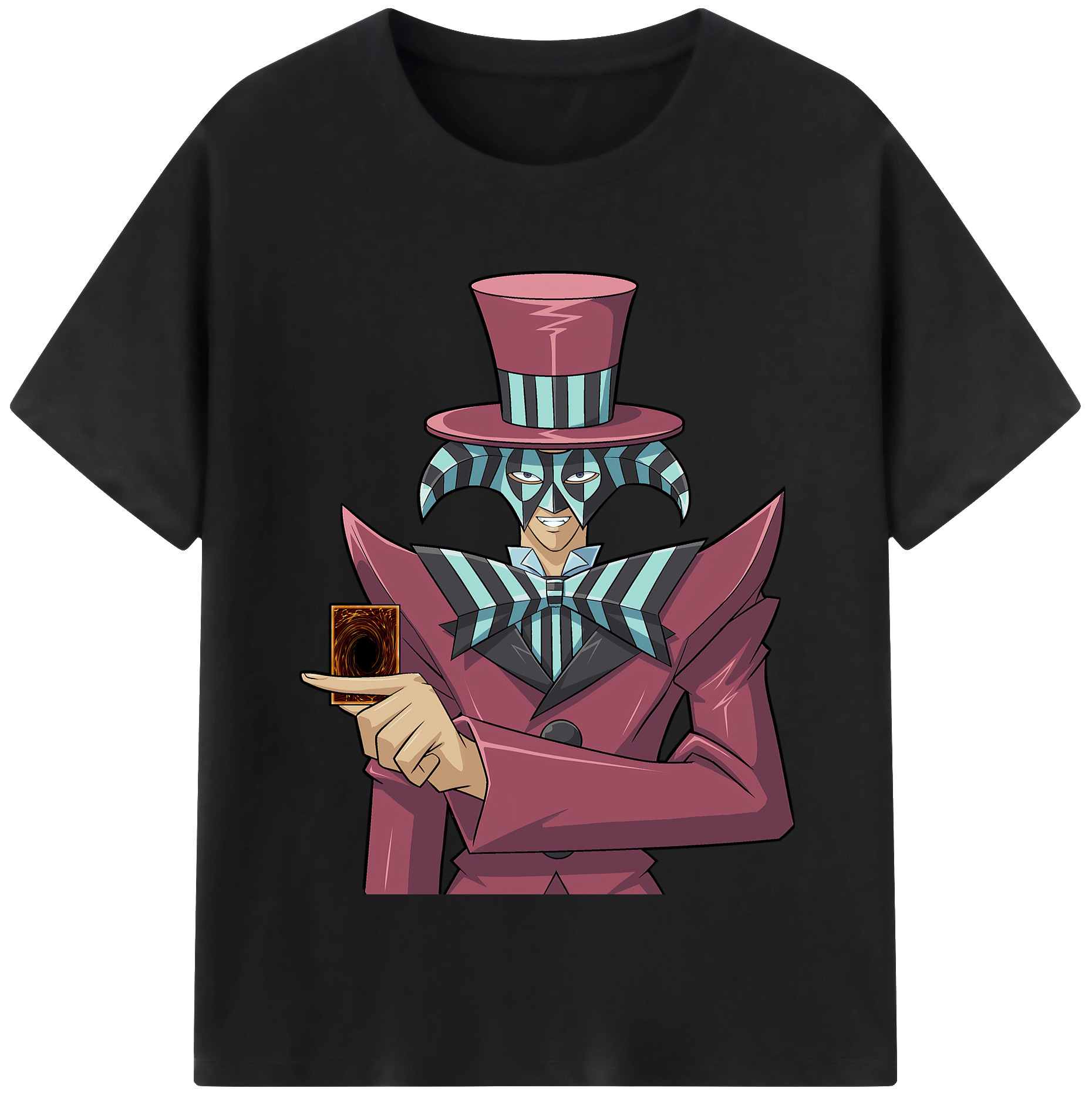（画像用） 遊☆戯☆王 Yu-Gi-Oh! レディースカジュアルプリントTシャツ（綿100％）