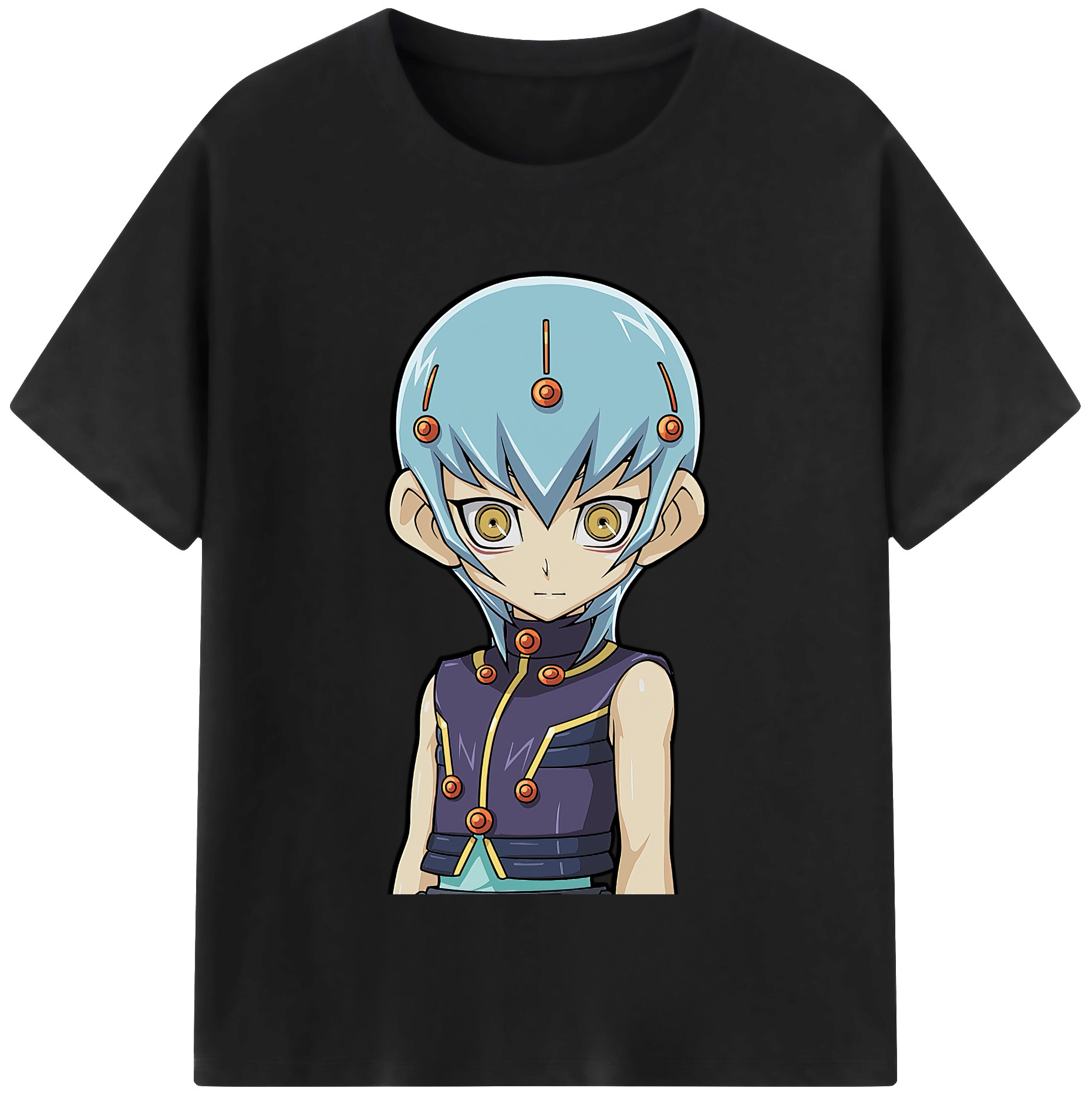 （画像用） 遊☆戯☆王 Yu-Gi-Oh! レディースカジュアルプリントTシャツ（綿100％）