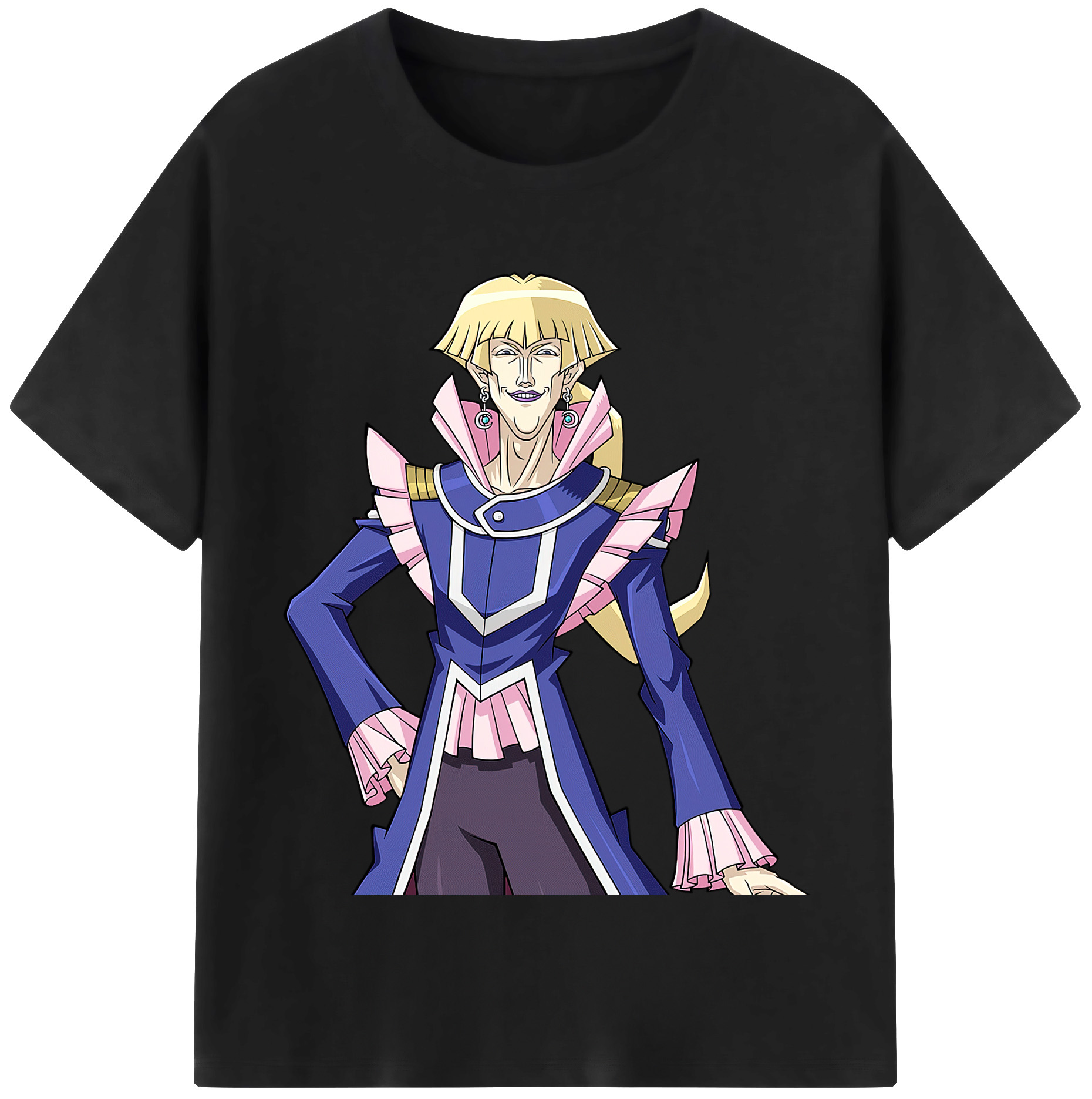 （画像用） 遊☆戯☆王 Yu-Gi-Oh! レディースカジュアルプリントTシャツ（綿100％）