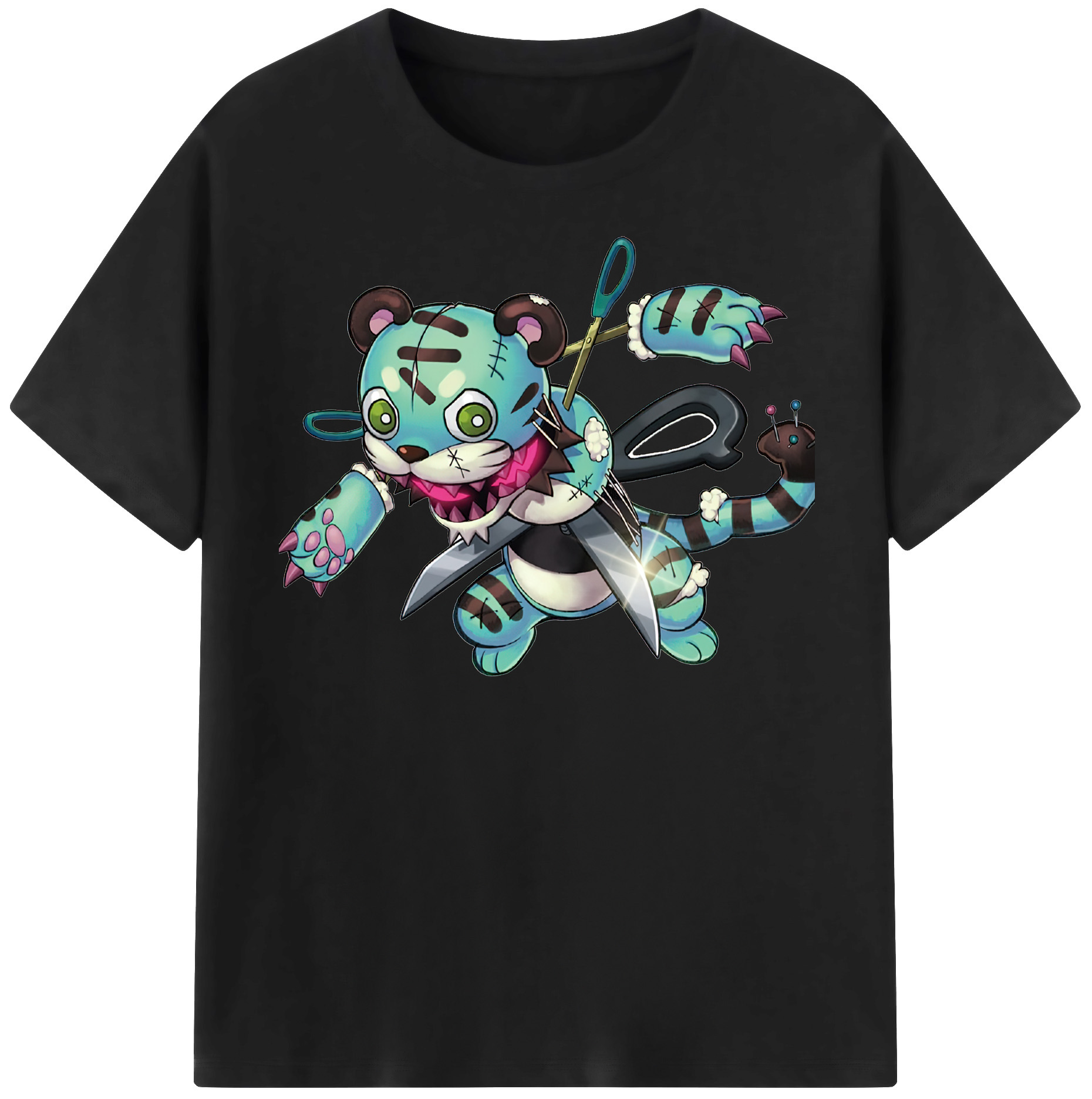 （画像用） 遊☆戯☆王 Yu-Gi-Oh! レディースカジュアルプリントTシャツ（綿100％）