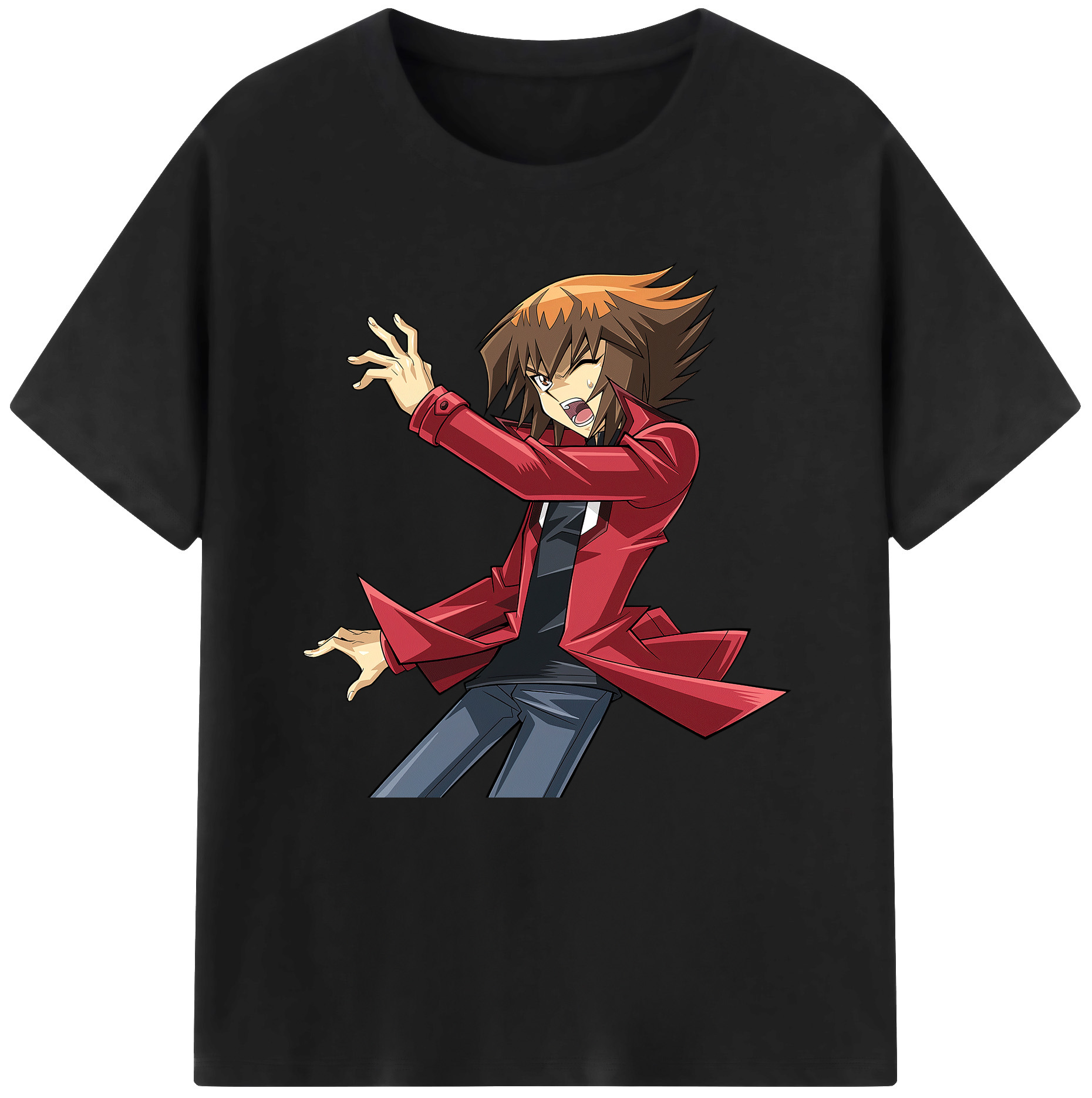 （画像用） 遊☆戯☆王 Yu-Gi-Oh! レディースカジュアルプリントTシャツ（綿100％）