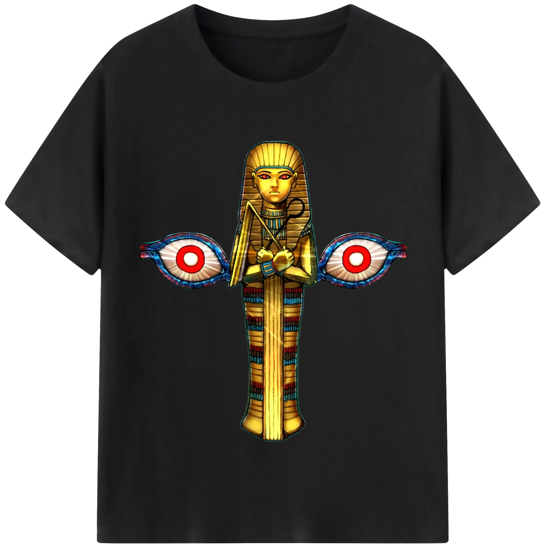 （画像用） 遊☆戯☆王 Yu-Gi-Oh! レディースカジュアルプリントTシャツ（綿100％）