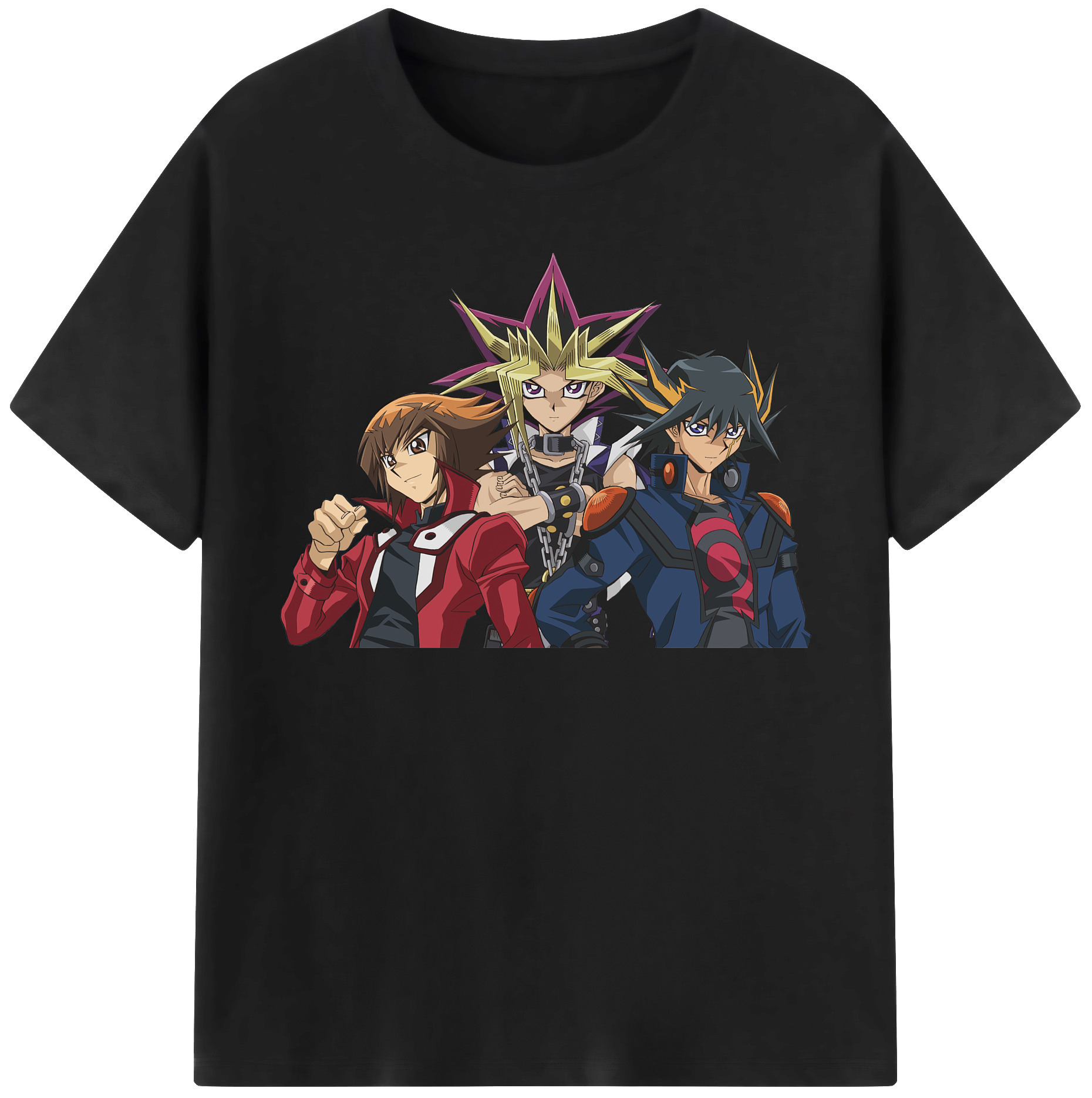 （画像用） 遊☆戯☆王 Yu-Gi-Oh! レディースカジュアルプリントTシャツ（綿100％）