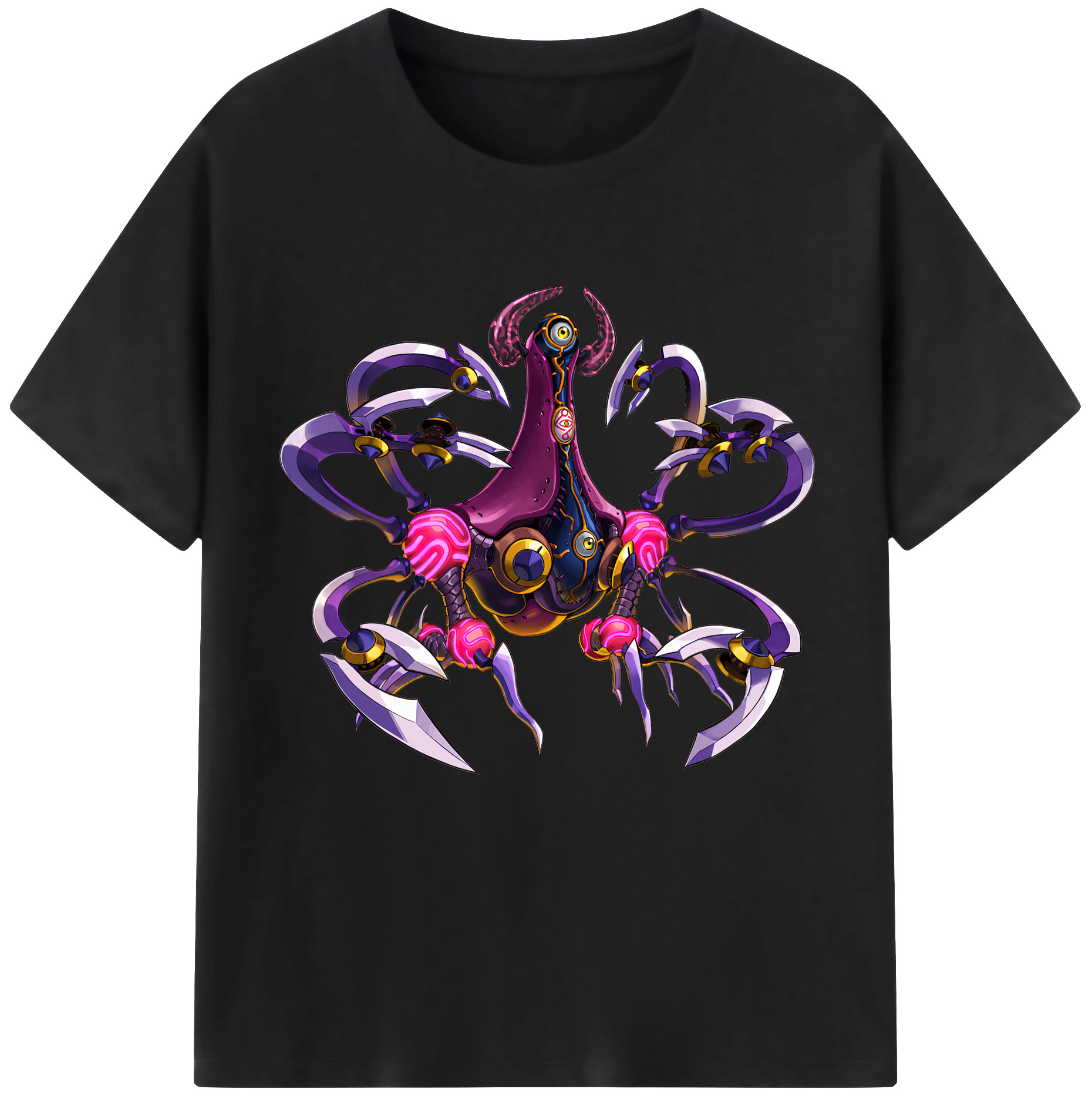 （画像用） 遊☆戯☆王 Yu-Gi-Oh! レディースカジュアルプリントTシャツ（綿100％）