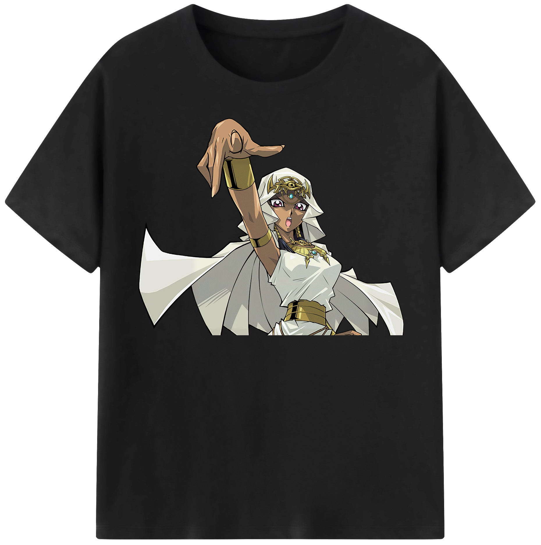 （画像用） 遊☆戯☆王 Yu-Gi-Oh! レディースカジュアルプリントTシャツ（綿100％）