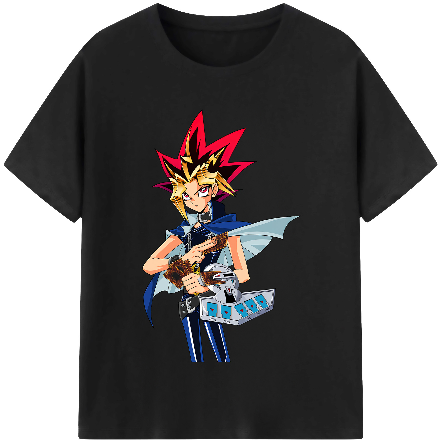 （画像用） 遊☆戯☆王 Yu-Gi-Oh! レディースカジュアルプリントTシャツ（綿100％）