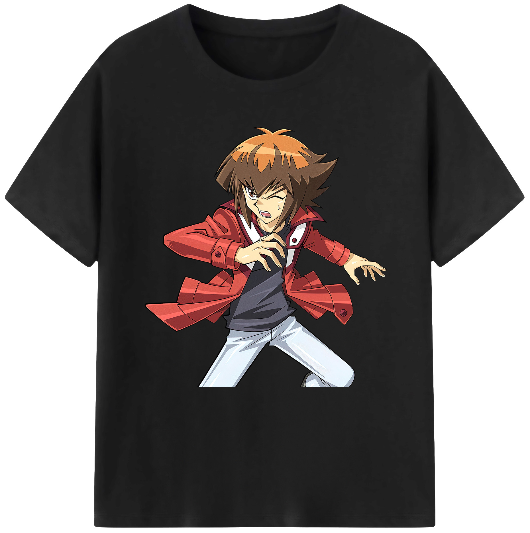 （画像用） 遊☆戯☆王 Yu-Gi-Oh! レディースカジュアルプリントTシャツ（綿100％）