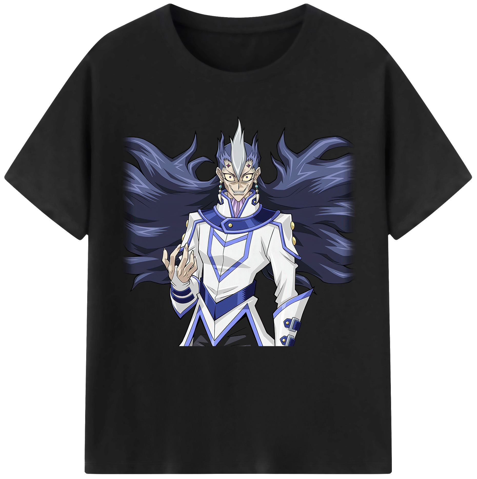 （画像用） 遊☆戯☆王 Yu-Gi-Oh! レディースカジュアルプリントTシャツ（綿100％）