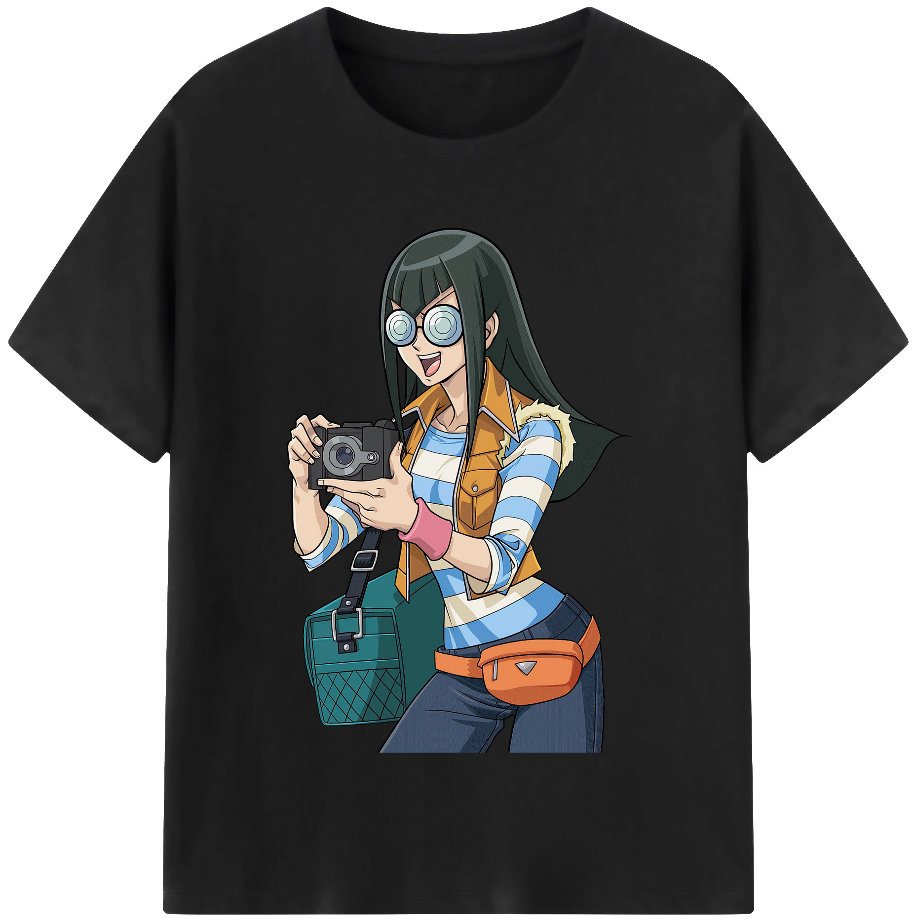 （画像用） 遊☆戯☆王 Yu-Gi-Oh! レディースカジュアルプリントTシャツ（綿100％）