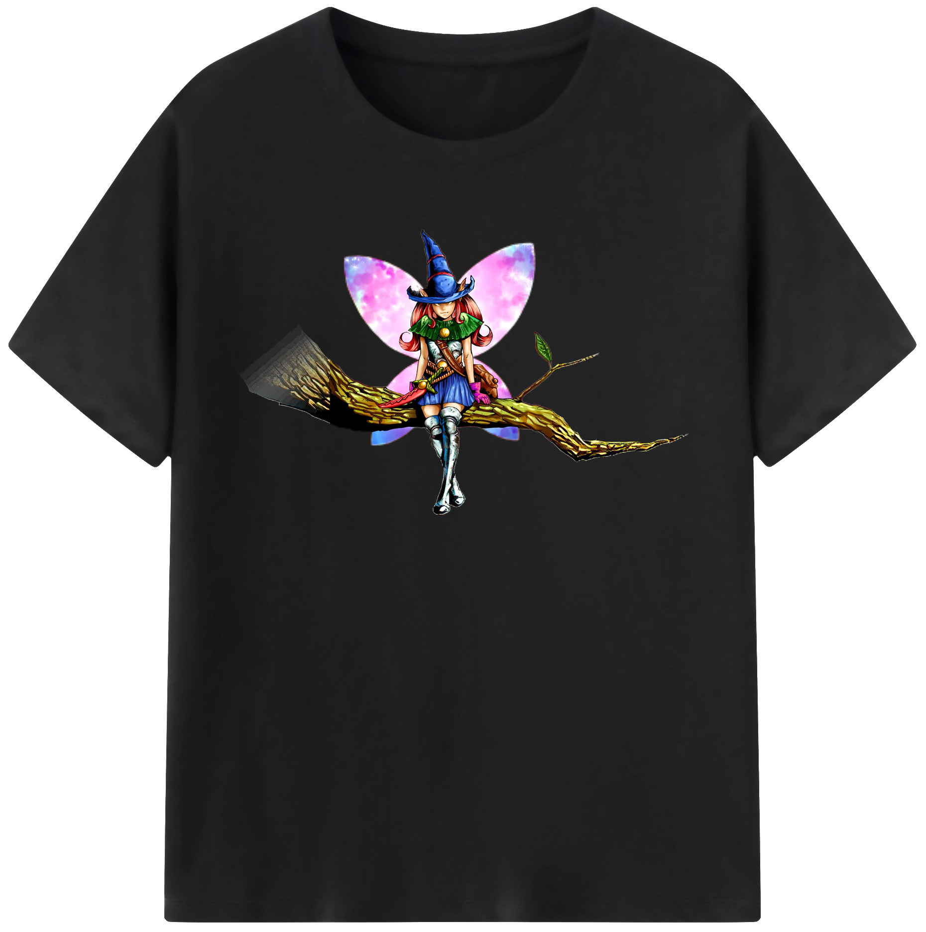 （画像用） 遊☆戯☆王 Yu-Gi-Oh! レディースカジュアルプリントTシャツ（綿100％）