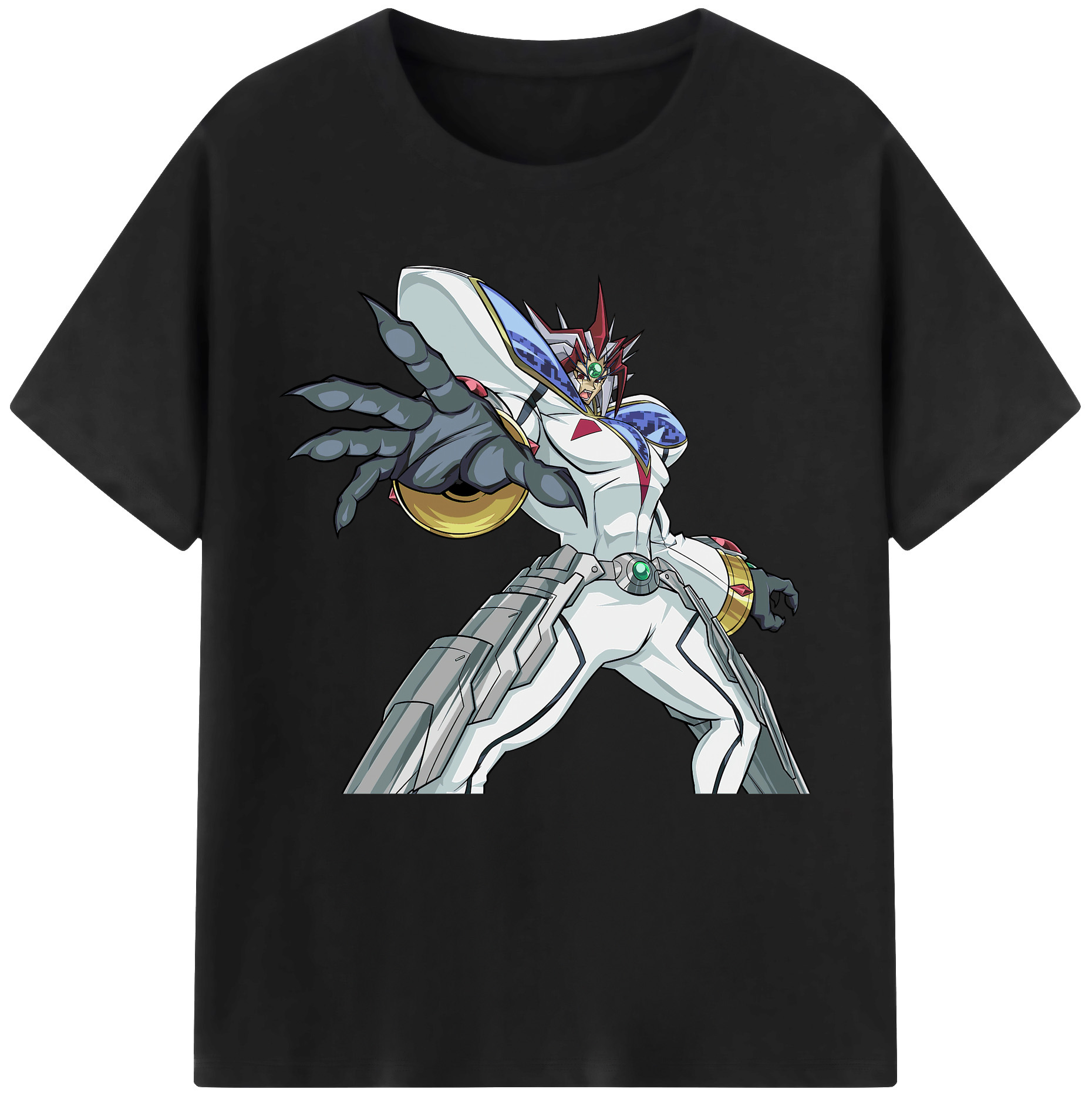 （画像用） 遊☆戯☆王 Yu-Gi-Oh! レディースカジュアルプリントTシャツ（綿100％）
