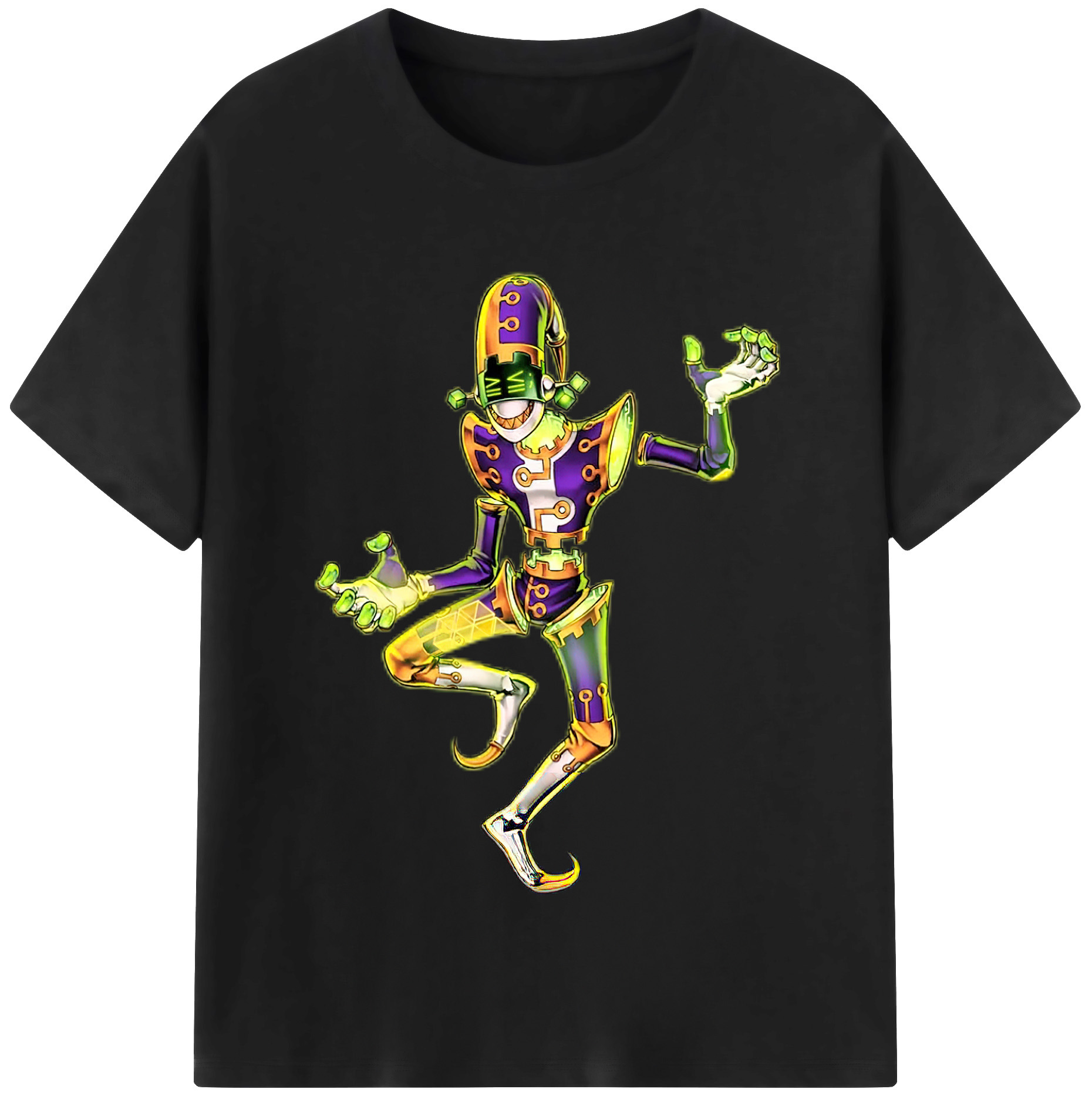 （画像用） 遊☆戯☆王 Yu-Gi-Oh! レディースカジュアルプリントTシャツ（綿100％）