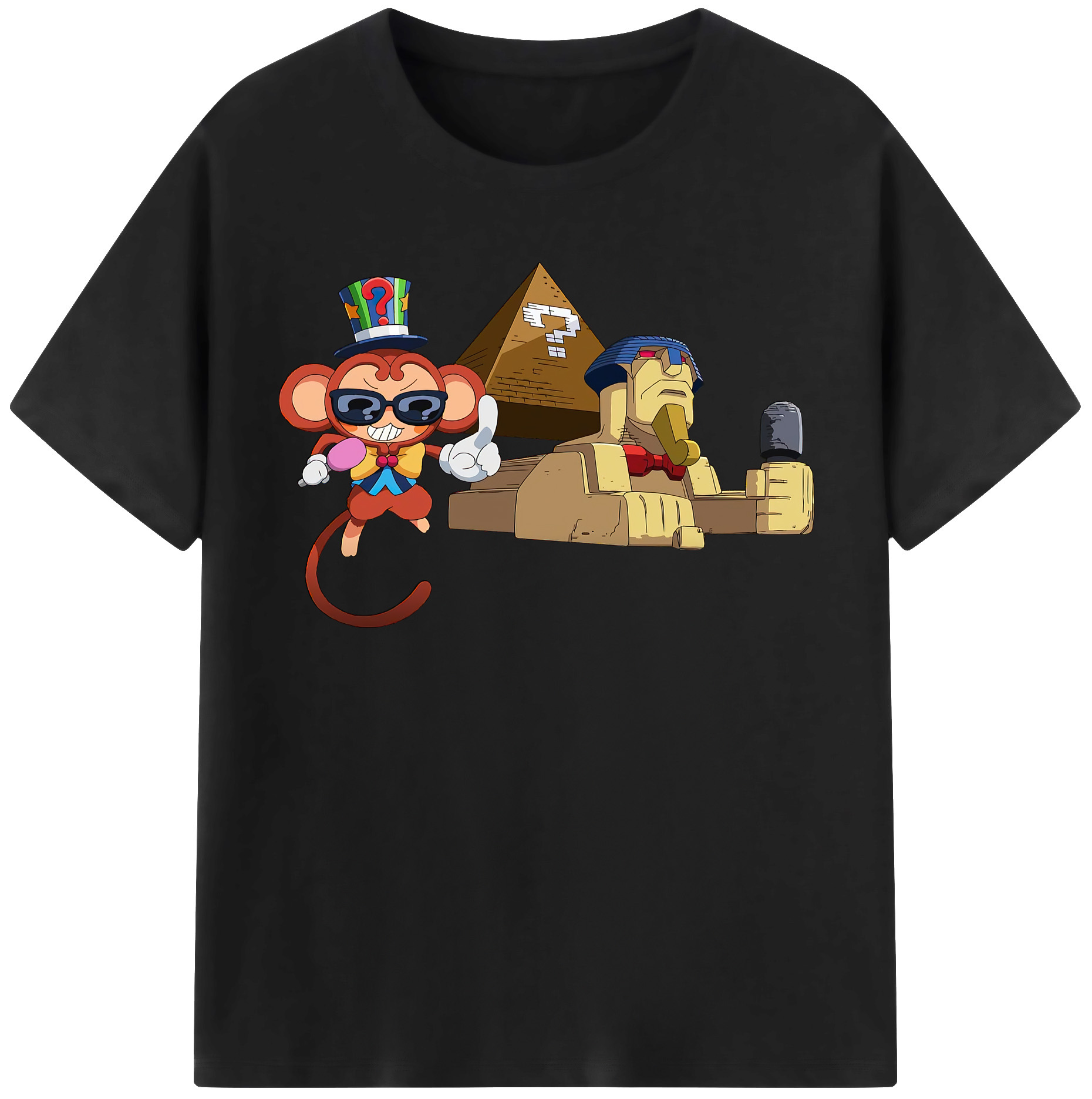 （画像用） 遊☆戯☆王 Yu-Gi-Oh! レディースカジュアルプリントTシャツ（綿100％）