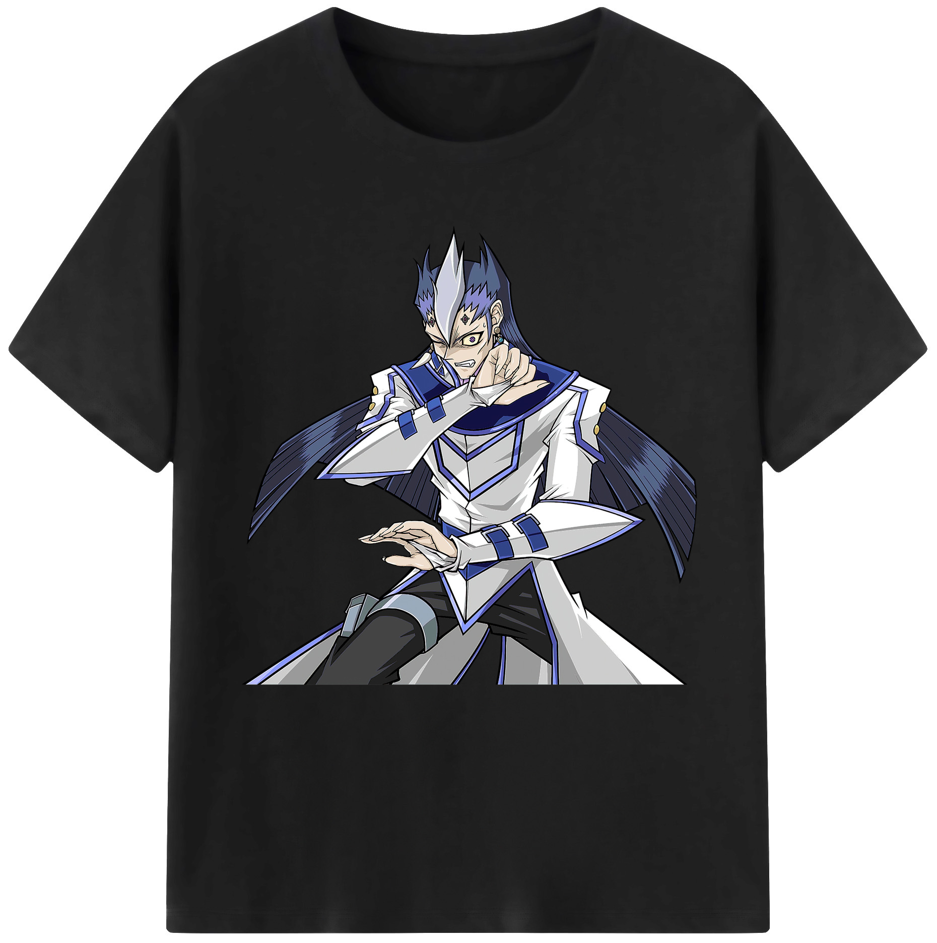 （画像用） 遊☆戯☆王 Yu-Gi-Oh! レディースカジュアルプリントTシャツ（綿100％）