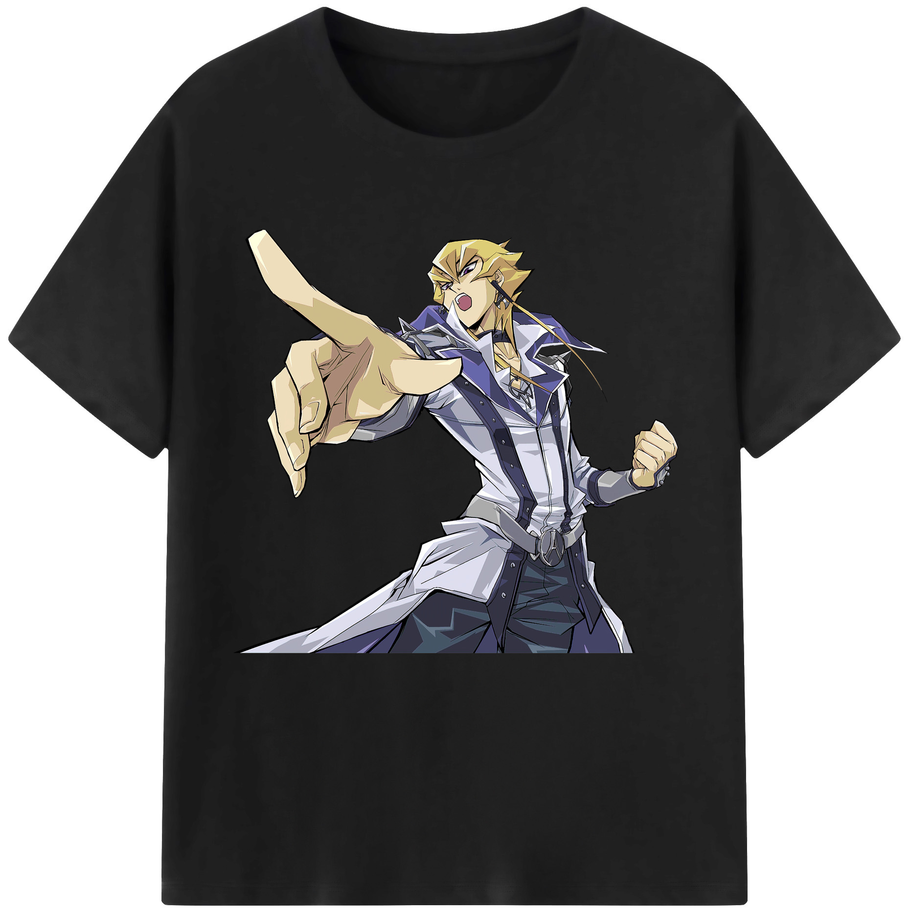 （画像用） 遊☆戯☆王 Yu-Gi-Oh! レディースカジュアルプリントTシャツ（綿100％）