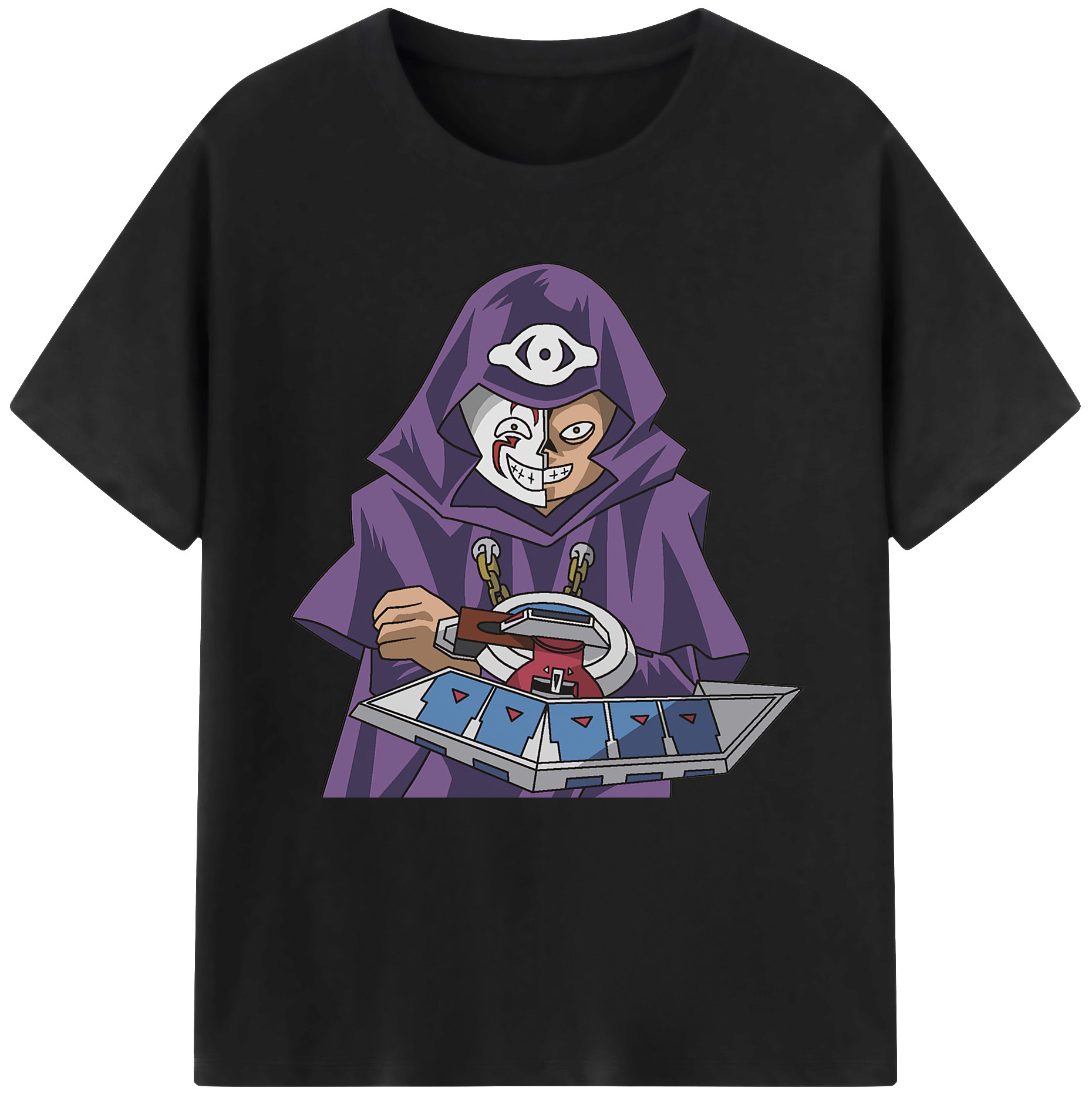 （画像用） 遊☆戯☆王 Yu-Gi-Oh! レディースカジュアルプリントTシャツ（綿100％）