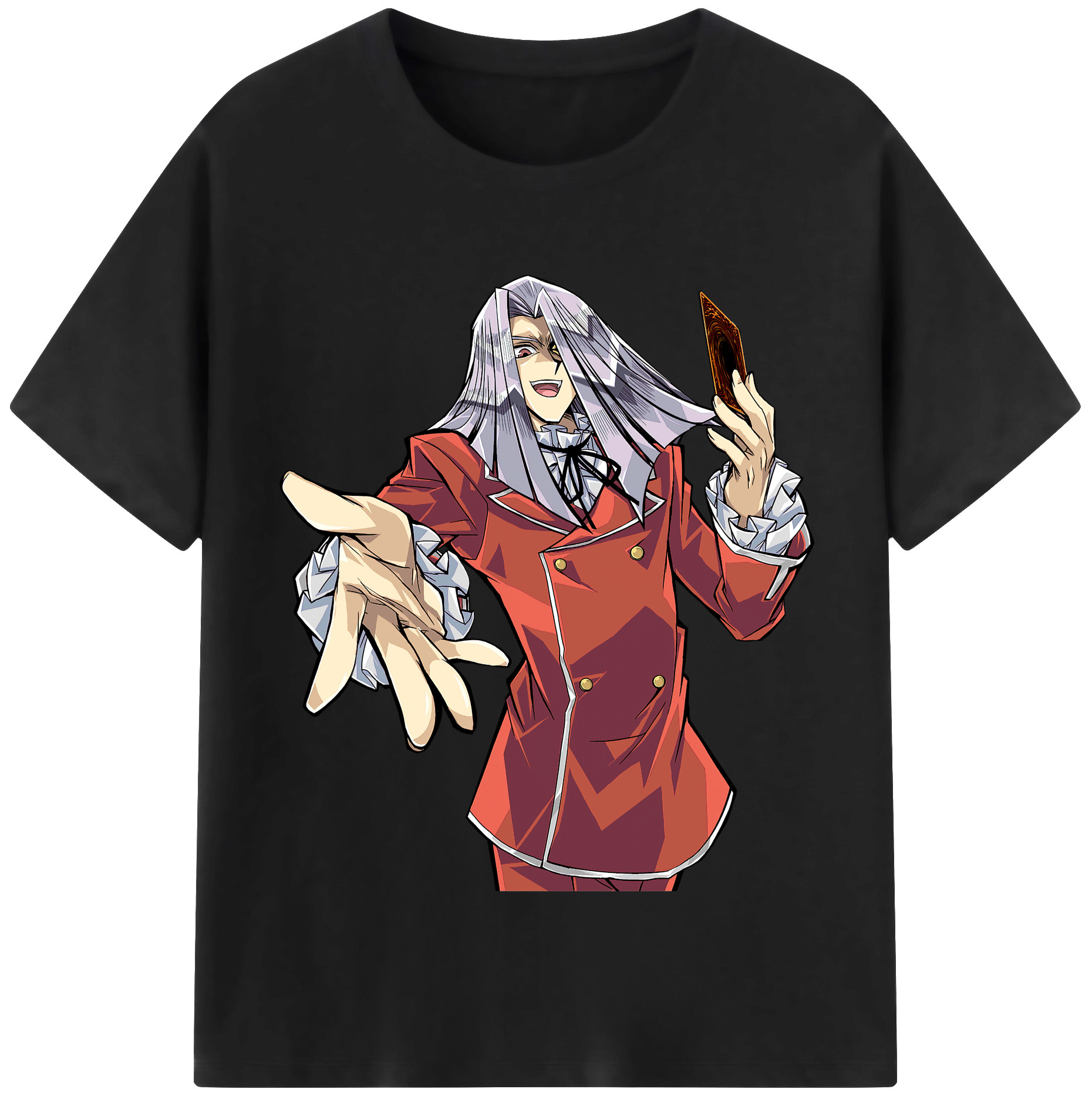 （画像用） 遊☆戯☆王 Yu-Gi-Oh! レディースカジュアルプリントTシャツ（綿100％）