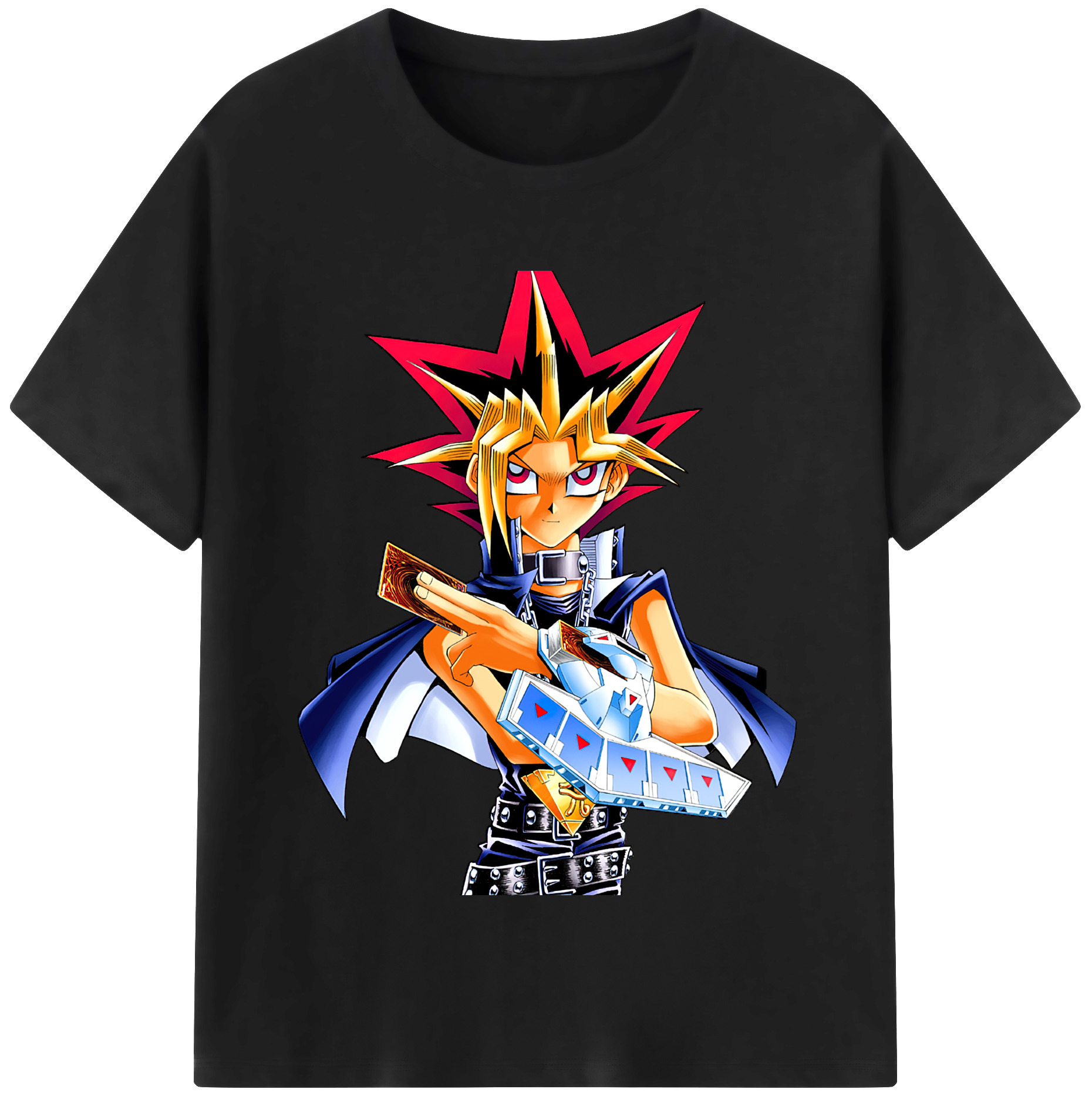 （画像用） 遊☆戯☆王 Yu-Gi-Oh! レディースカジュアルプリントTシャツ（綿100％）