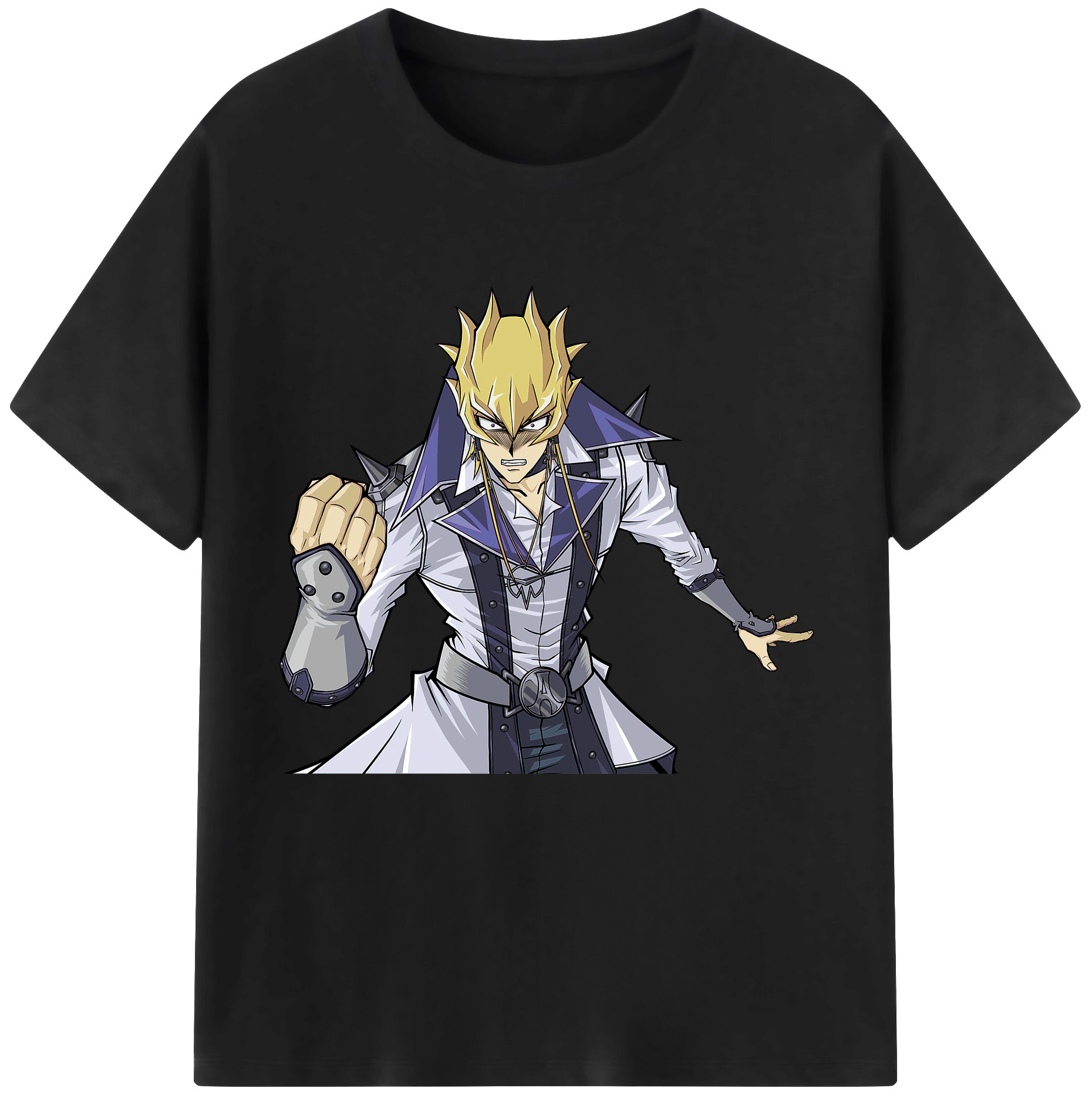 （画像用） 遊☆戯☆王 Yu-Gi-Oh! レディースカジュアルプリントTシャツ（綿100％）