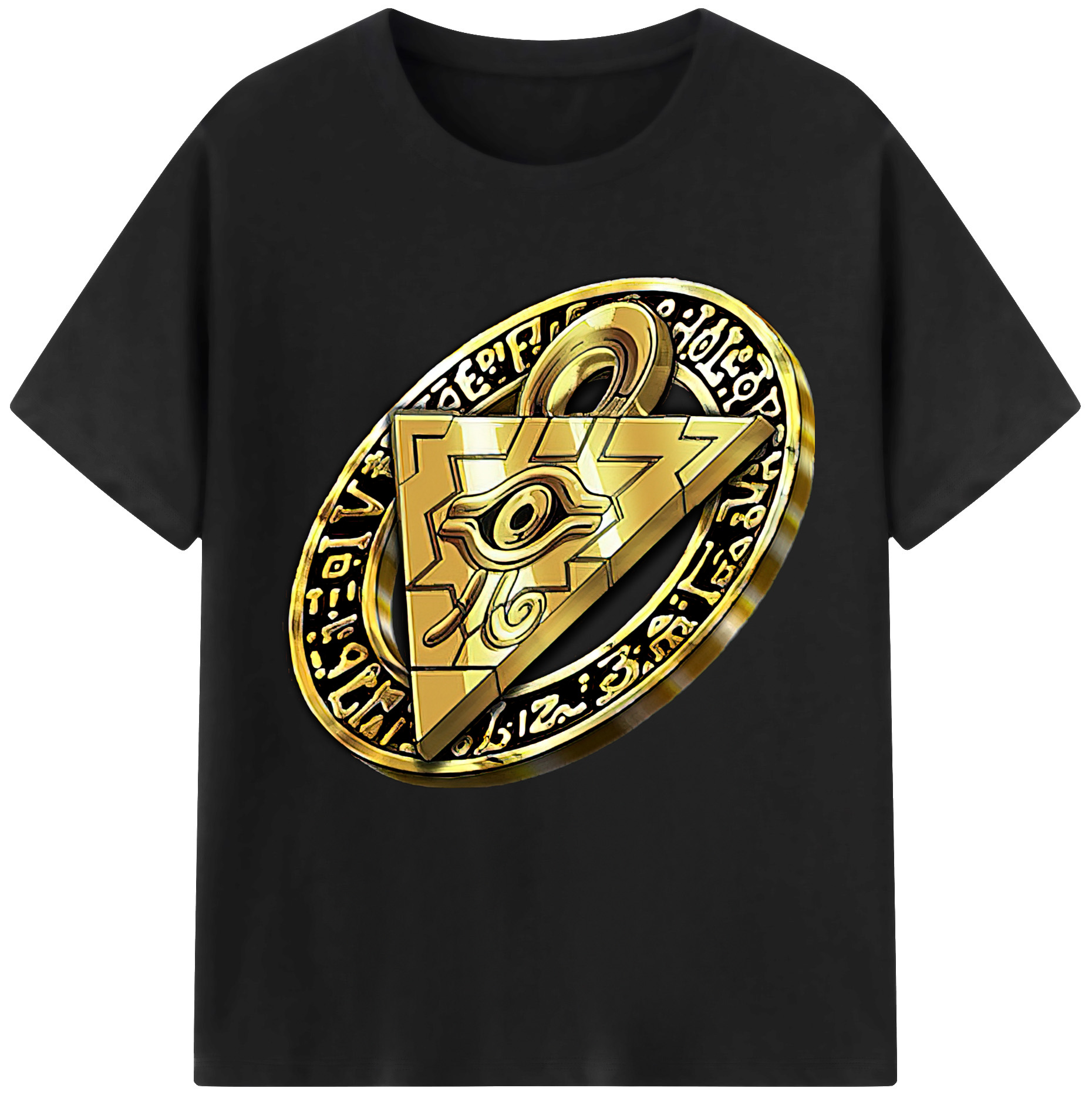 （画像用） 遊☆戯☆王 Yu-Gi-Oh! レディースカジュアルプリントTシャツ（綿100％）