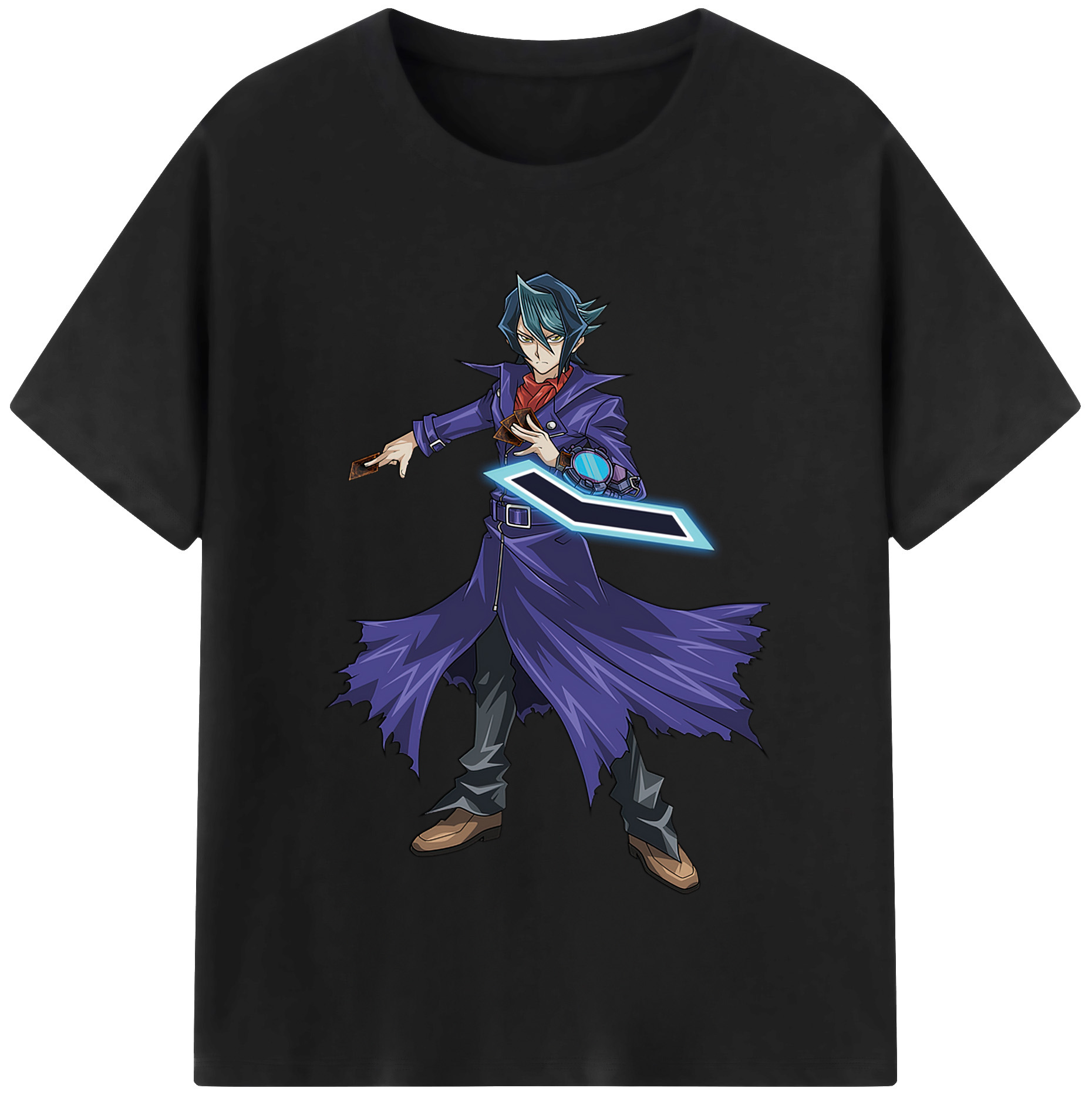 （画像用） 遊☆戯☆王 Yu-Gi-Oh! レディースカジュアルプリントTシャツ（綿100％）