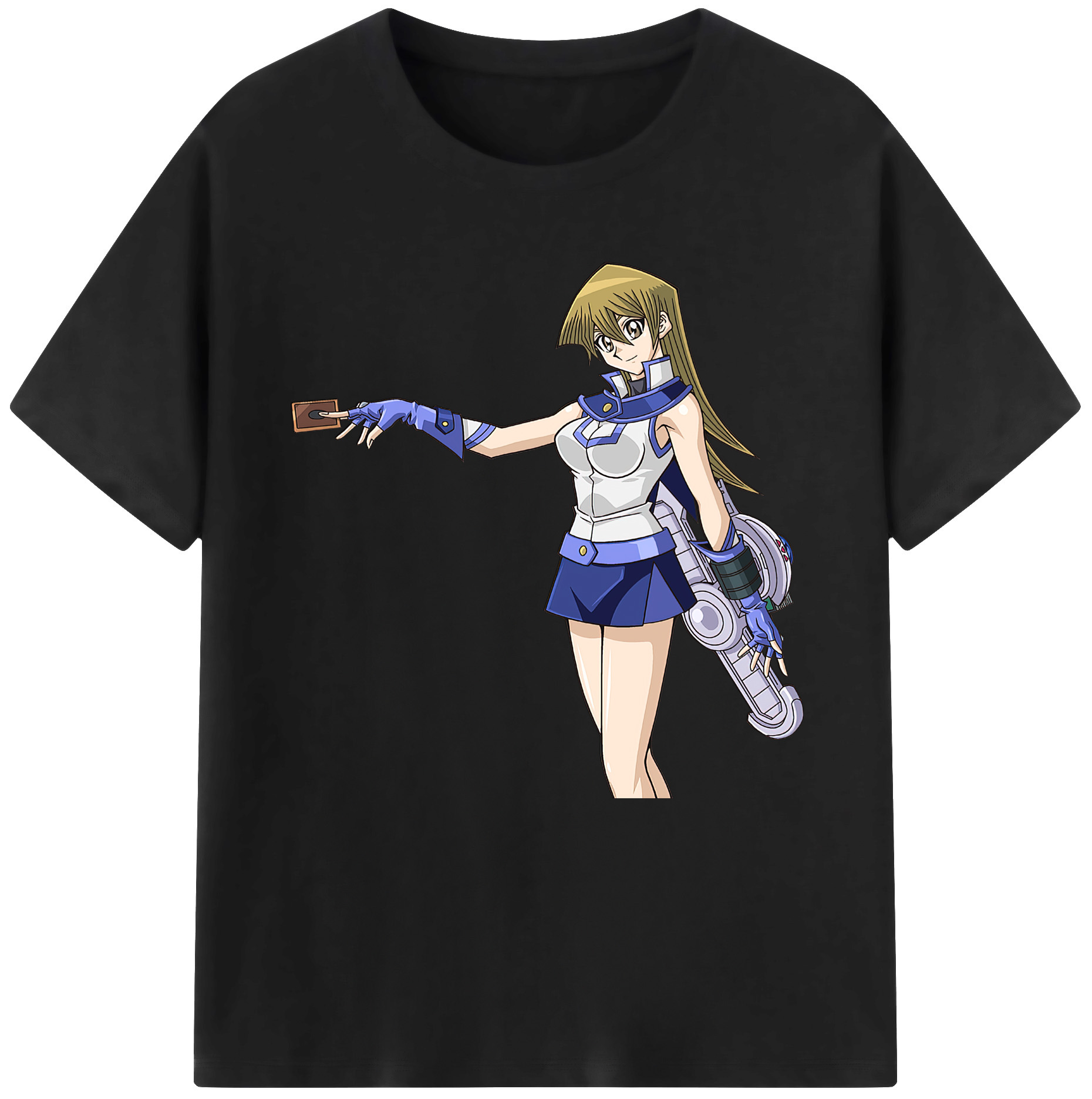 （画像用） 遊☆戯☆王 Yu-Gi-Oh! レディースカジュアルプリントTシャツ（綿100％）