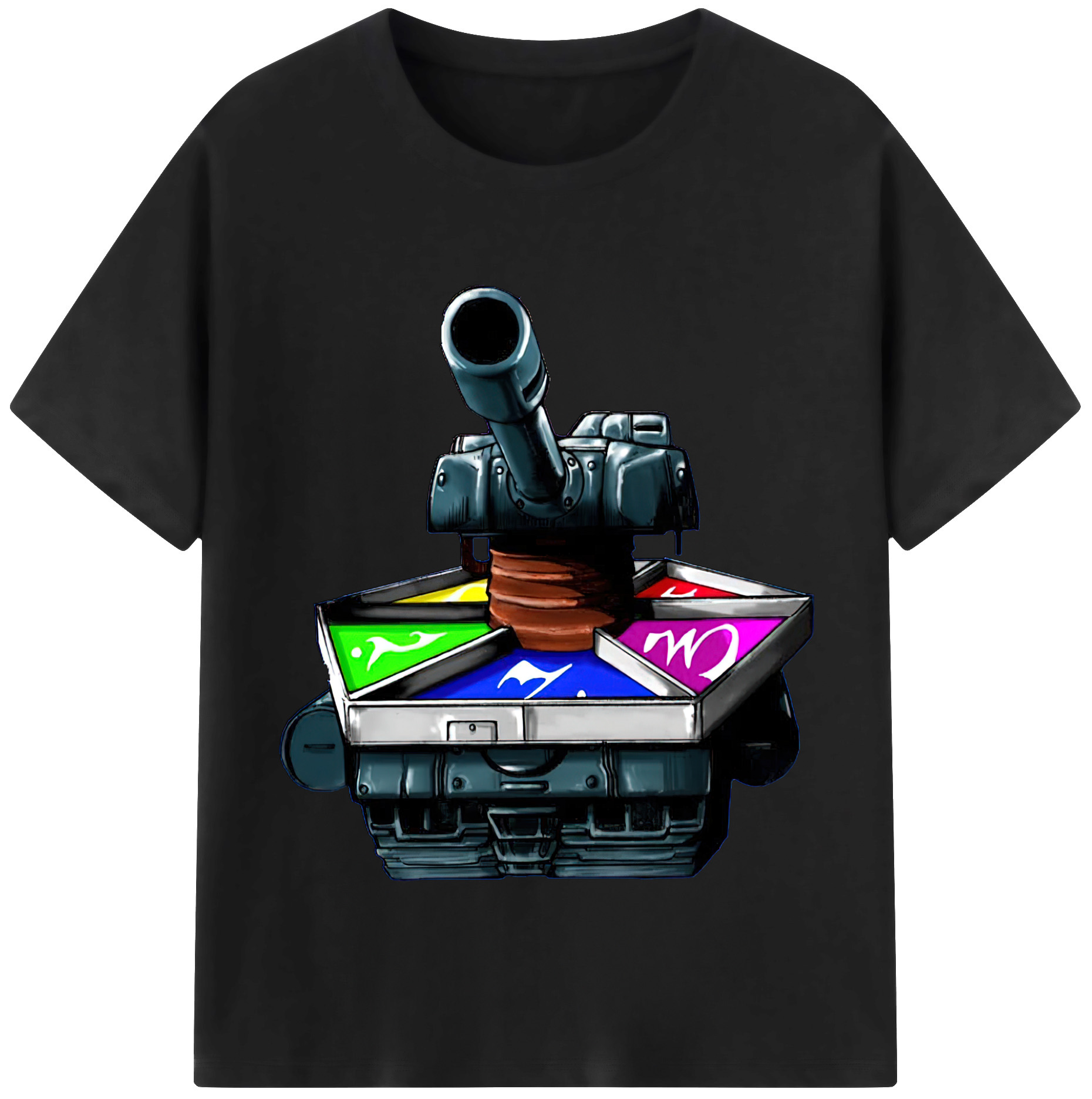 （画像用） 遊☆戯☆王 Yu-Gi-Oh! レディースカジュアルプリントTシャツ（綿100％）