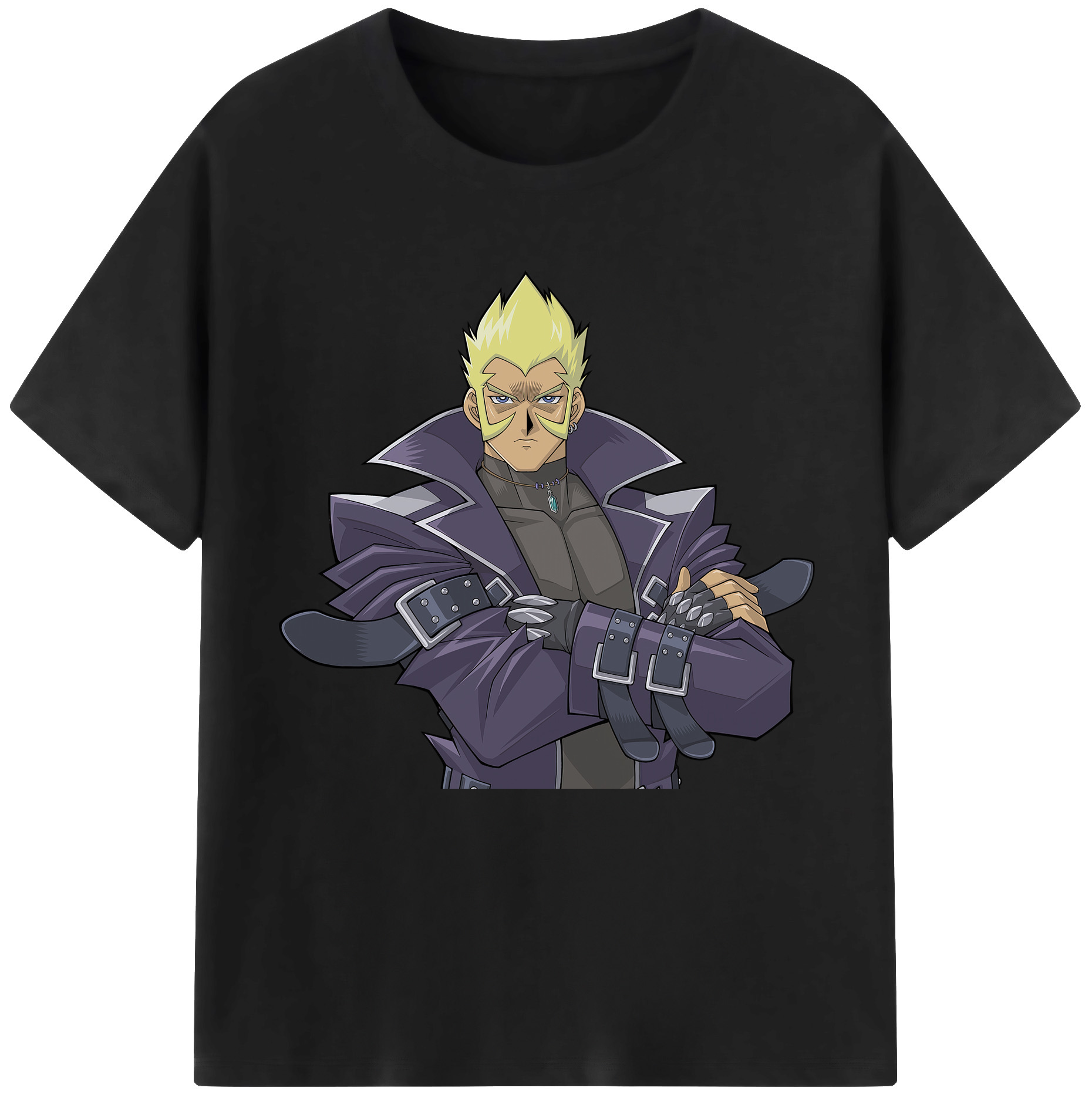 （画像用） 遊☆戯☆王 Yu-Gi-Oh! レディースカジュアルプリントTシャツ（綿100％）