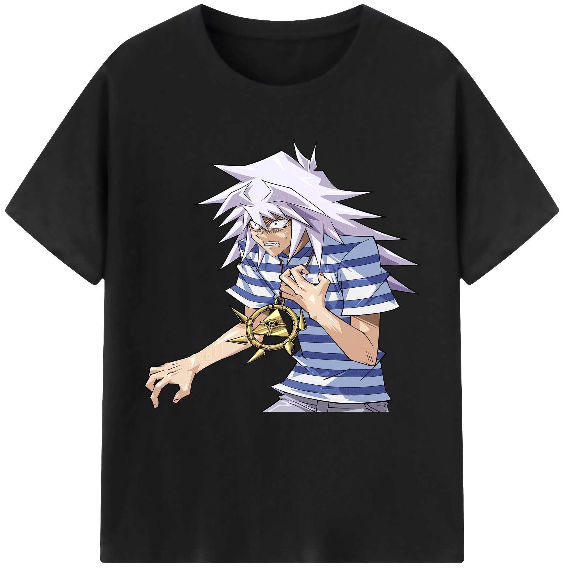 （画像用） 遊☆戯☆王 Yu-Gi-Oh! レディースカジュアルプリントTシャツ（綿100％）