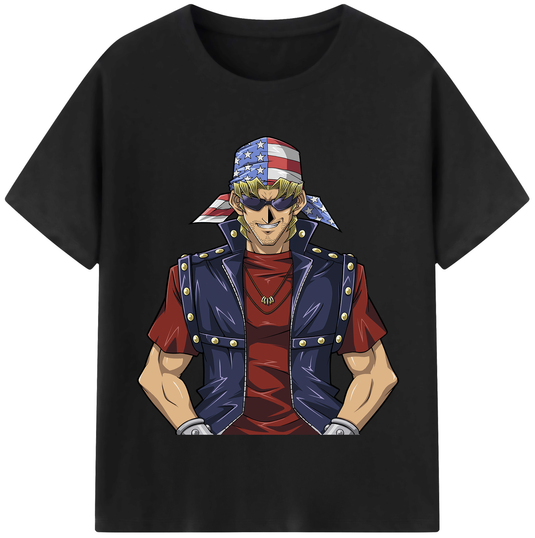 （画像用） 遊☆戯☆王 Yu-Gi-Oh! レディースカジュアルプリントTシャツ（綿100％）