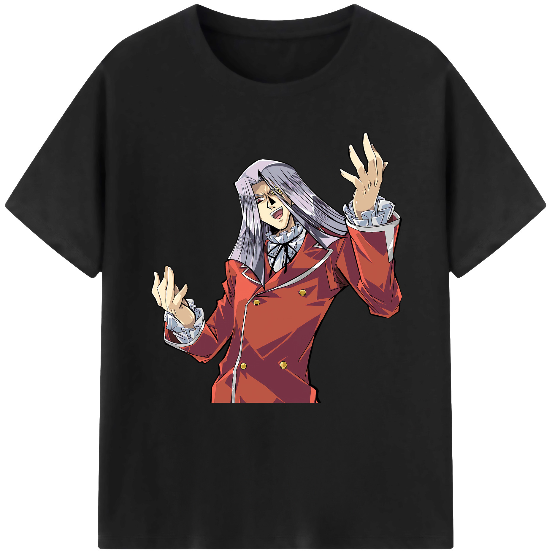 （画像用） 遊☆戯☆王 Yu-Gi-Oh! レディースカジュアルプリントTシャツ（綿100％）