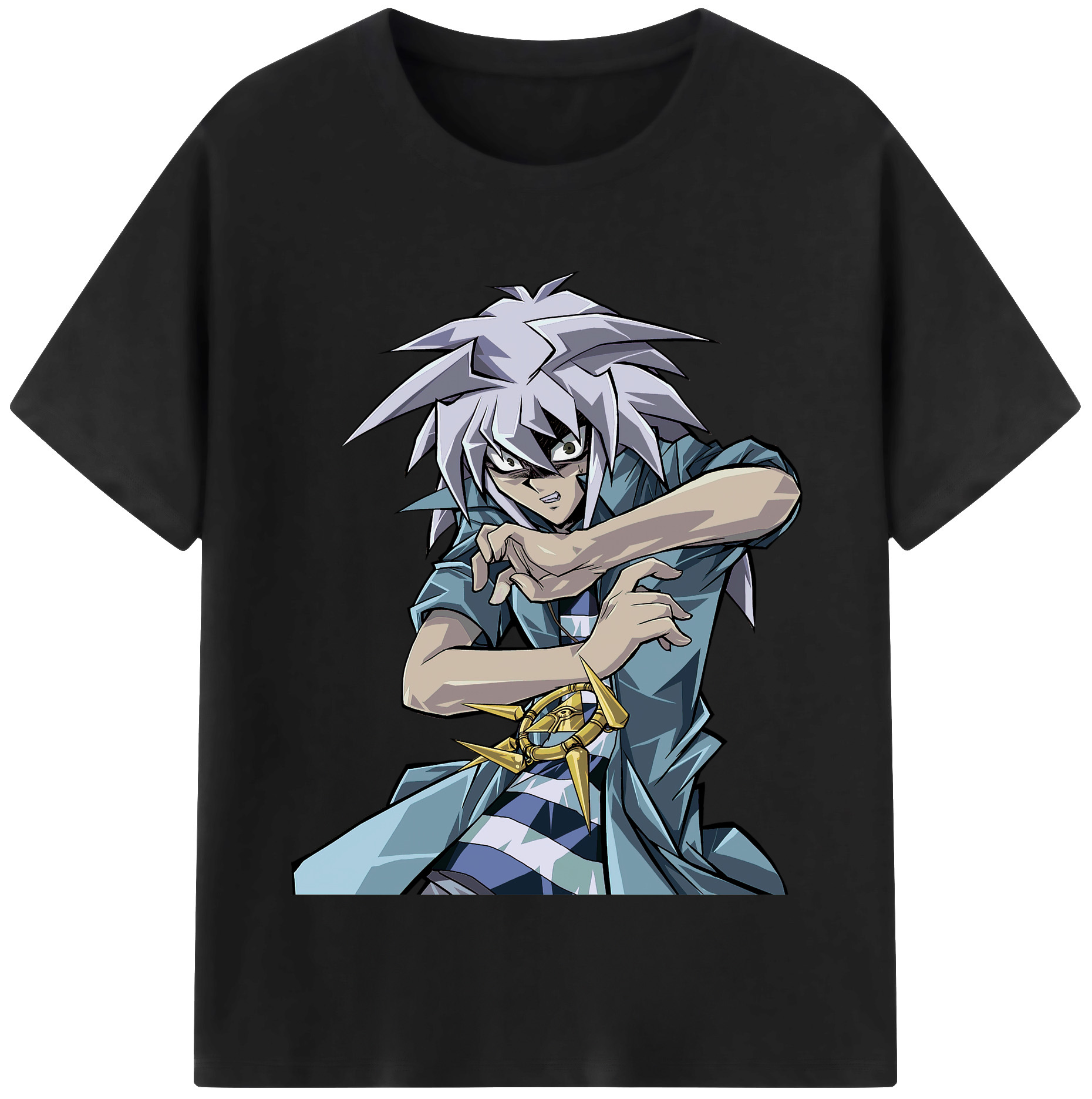 （画像用） 遊☆戯☆王 Yu-Gi-Oh! レディースカジュアルプリントTシャツ（綿100％）