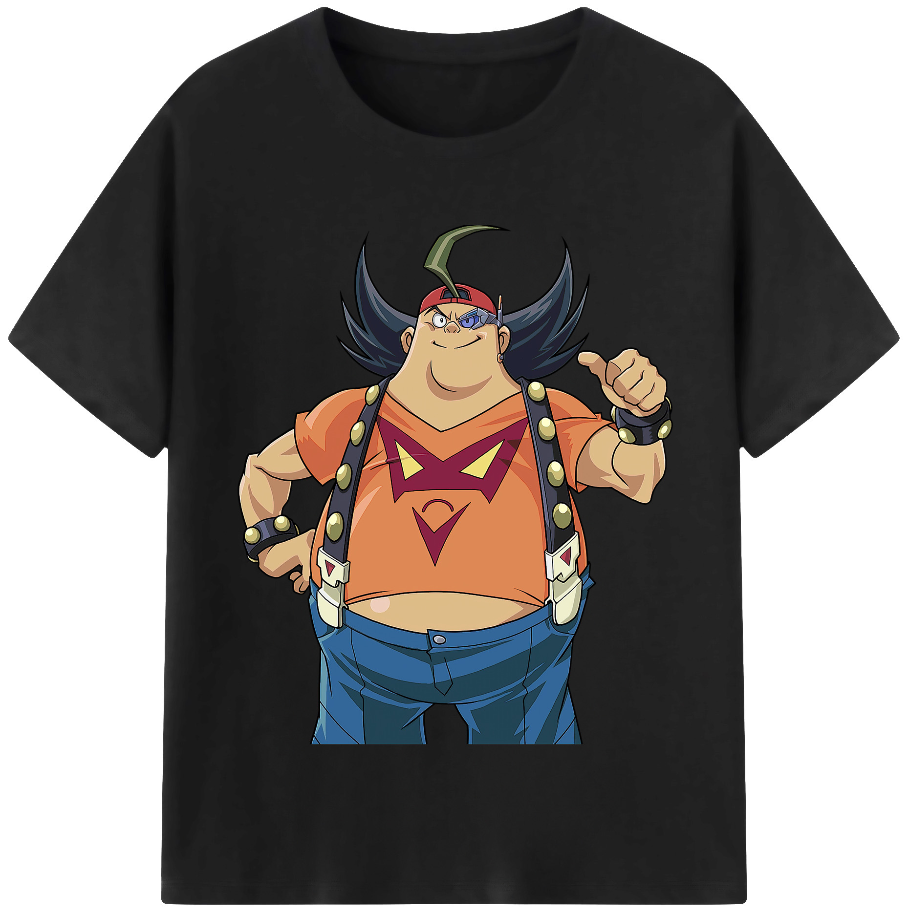 （画像用） 遊☆戯☆王 Yu-Gi-Oh! レディースカジュアルプリントTシャツ（綿100％）