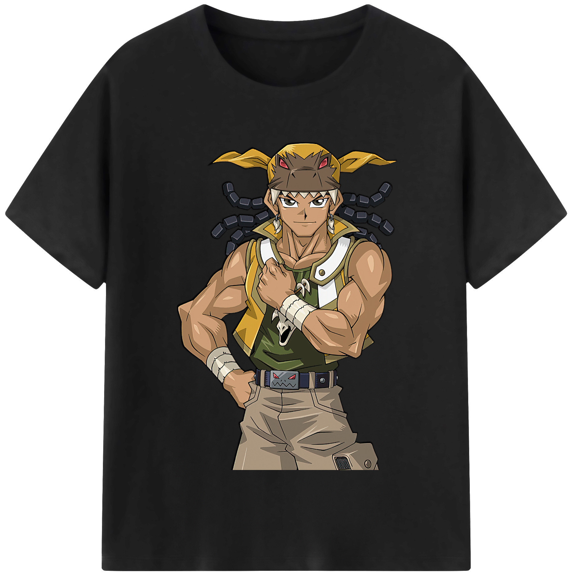 （画像用） 遊☆戯☆王 Yu-Gi-Oh! レディースカジュアルプリントTシャツ（綿100％）