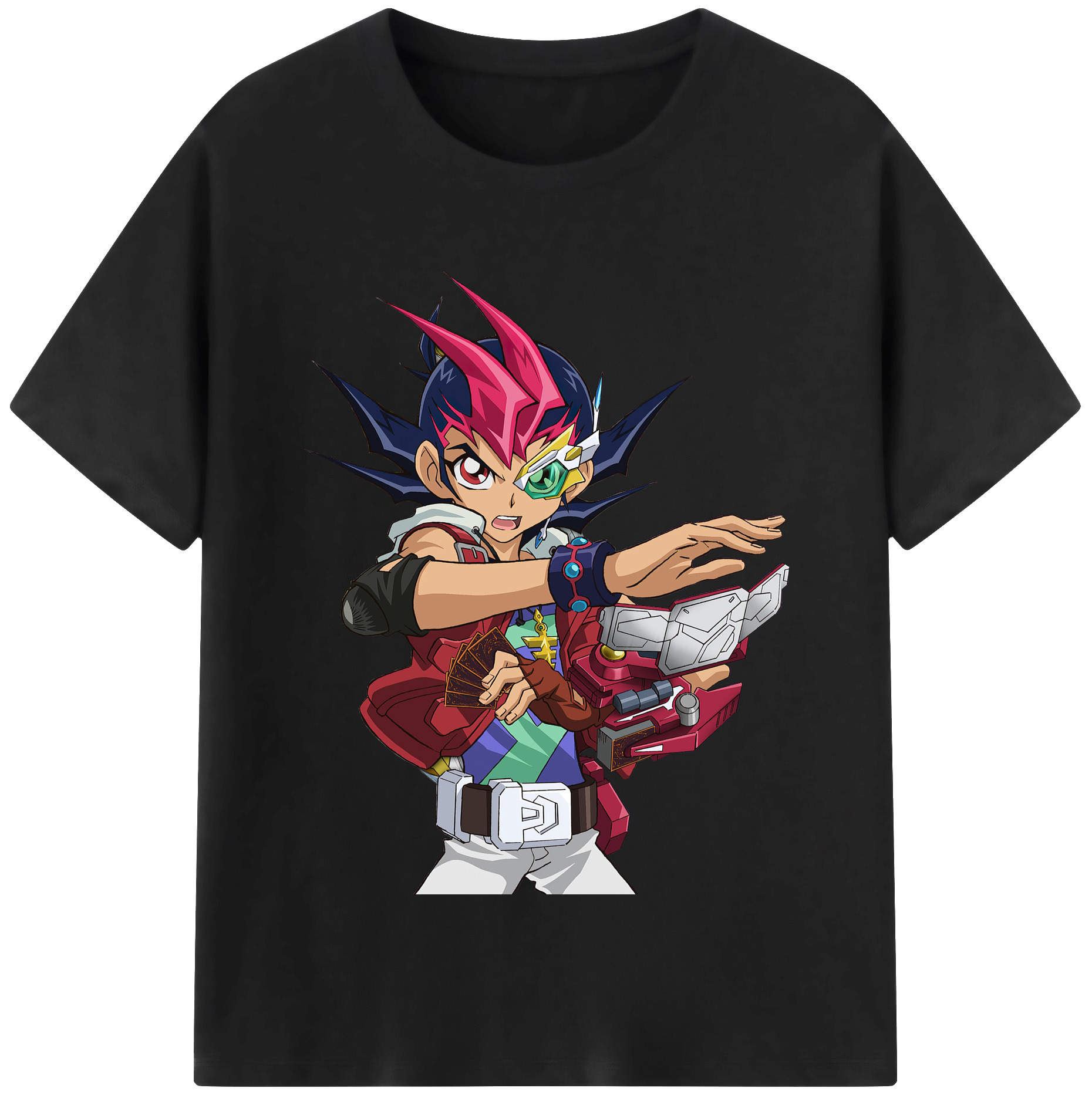 （画像用） 遊☆戯☆王 Yu-Gi-Oh! レディースカジュアルプリントTシャツ（綿100％）