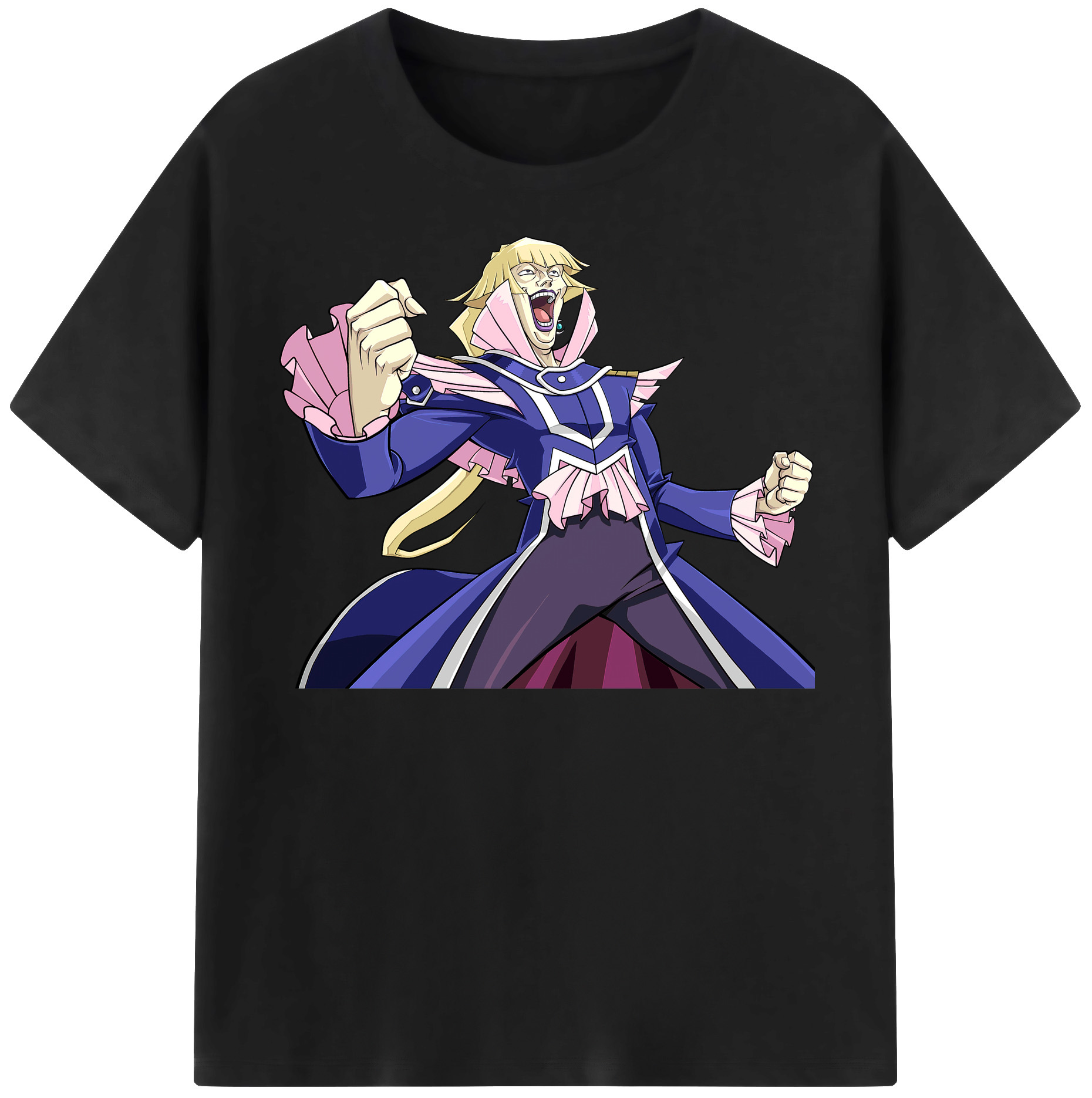 （画像用） 遊☆戯☆王 Yu-Gi-Oh! レディースカジュアルプリントTシャツ（綿100％）