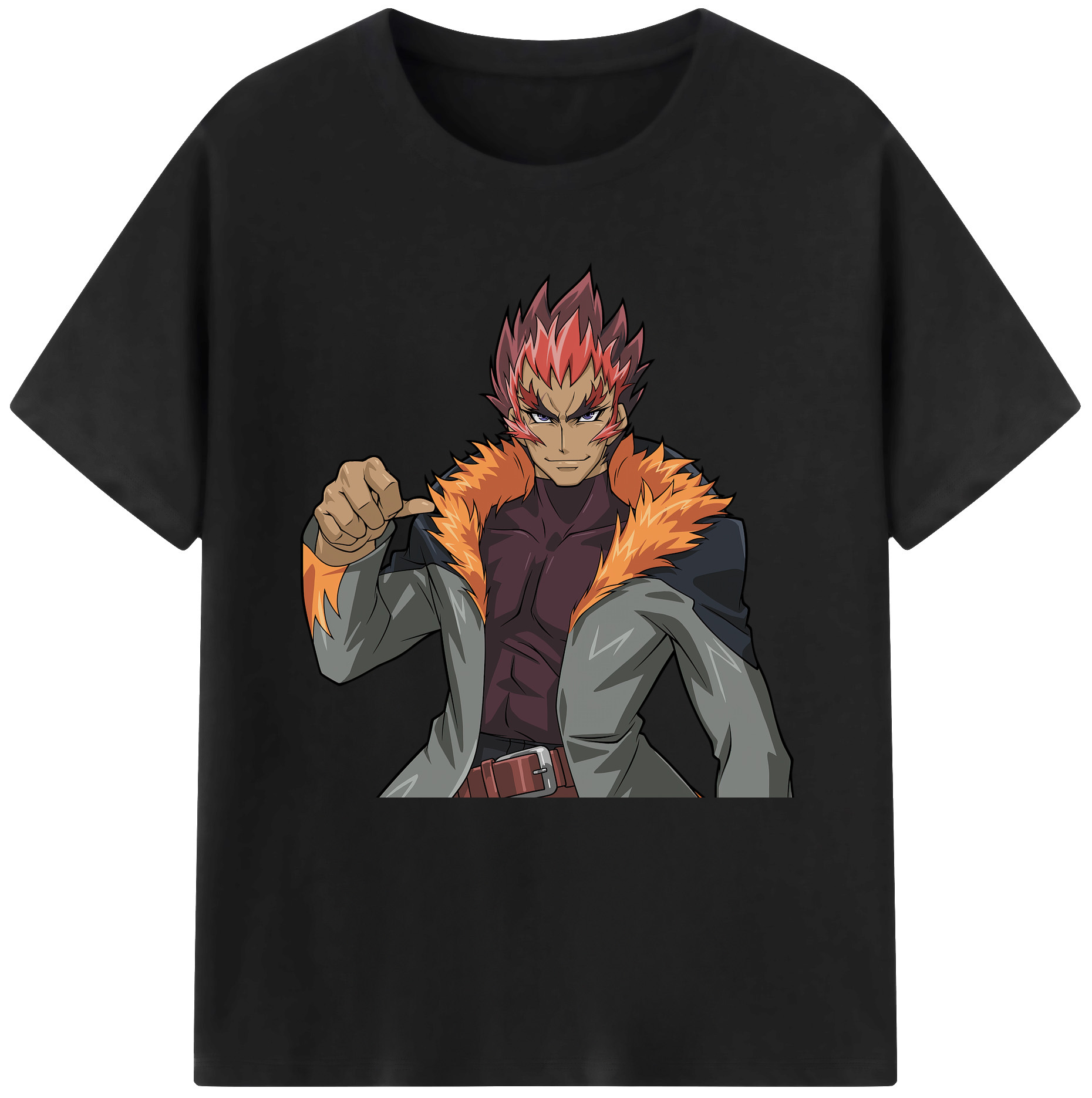 （画像用） 遊☆戯☆王 Yu-Gi-Oh! レディースカジュアルプリントTシャツ（綿100％）