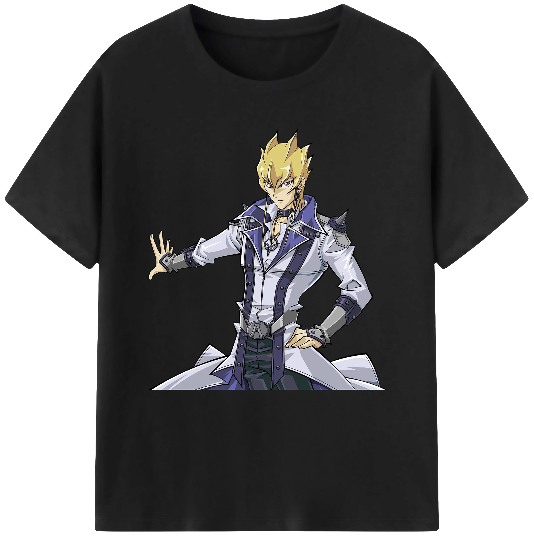 （画像用） 遊☆戯☆王 Yu-Gi-Oh! レディースカジュアルプリントTシャツ（綿100％）