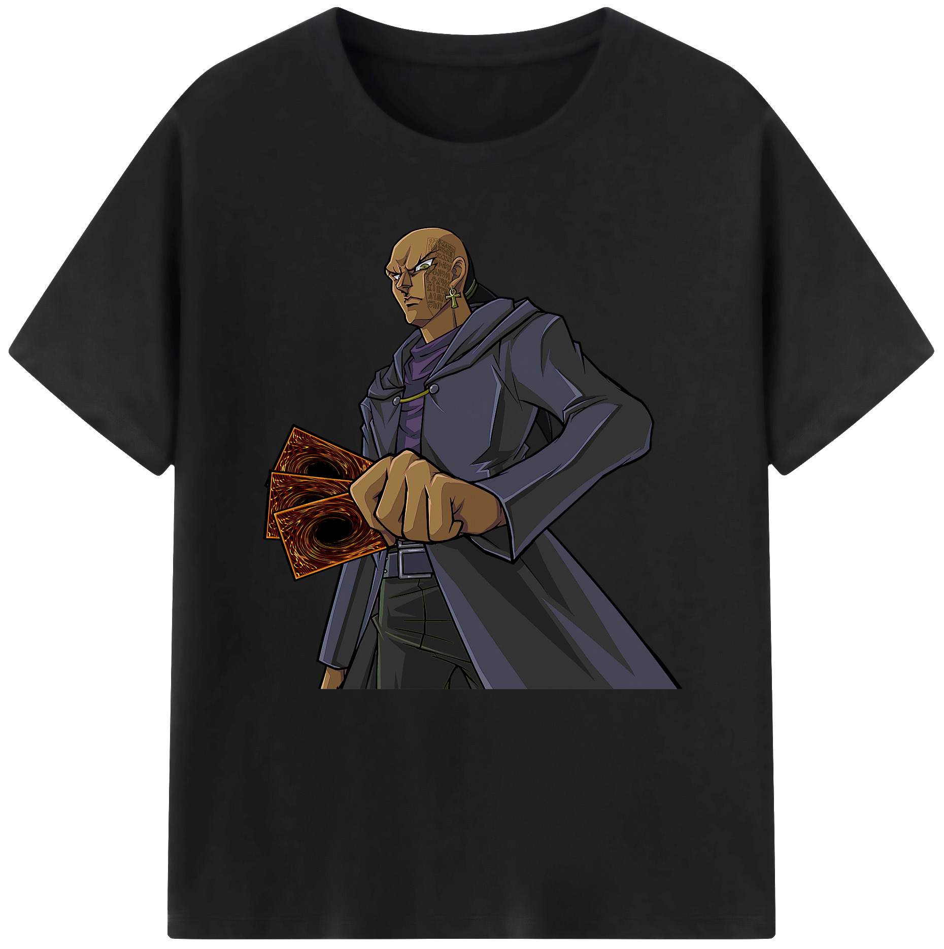 （画像用） 遊☆戯☆王 Yu-Gi-Oh! レディースカジュアルプリントTシャツ（綿100％）