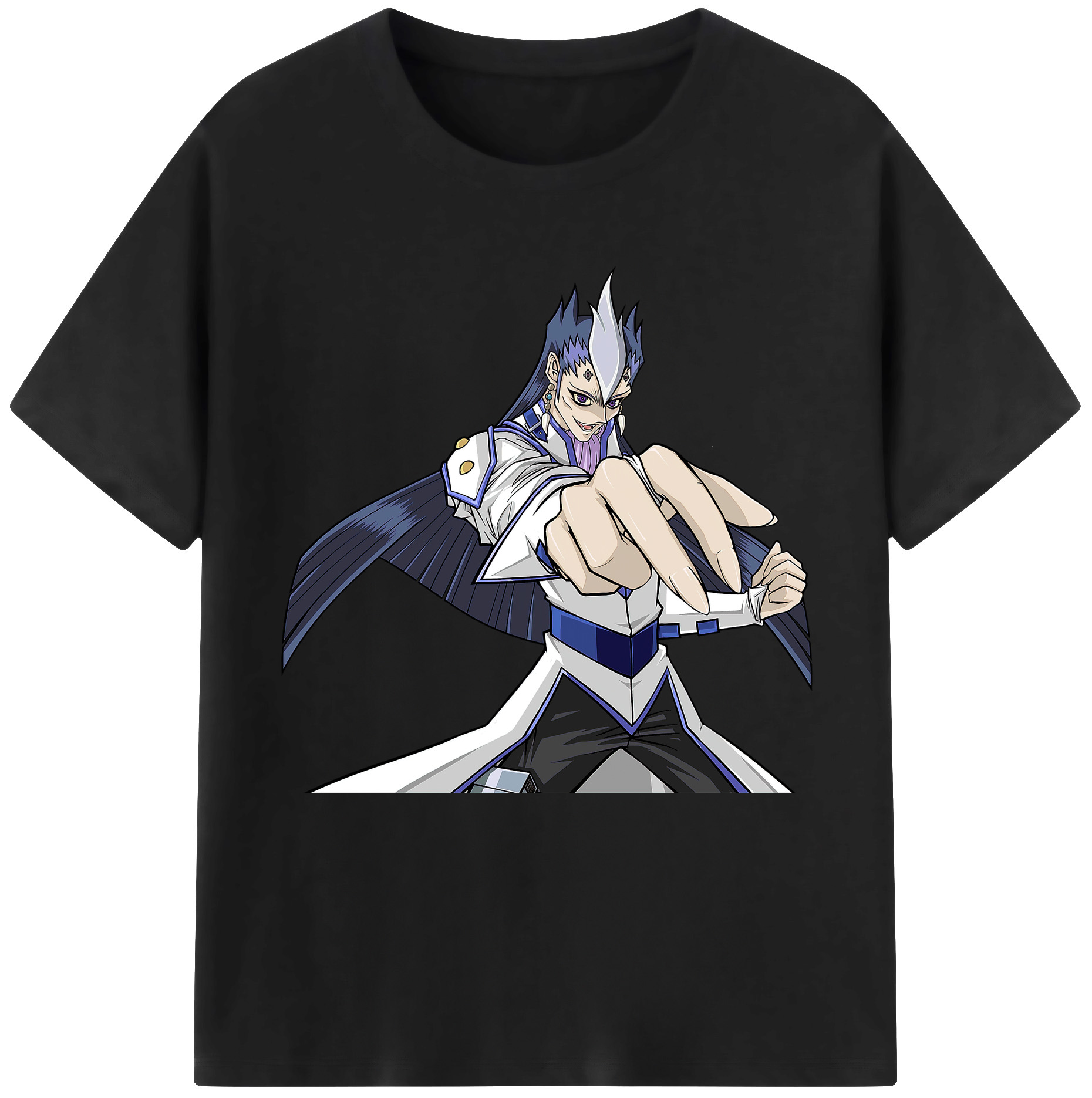 （画像用） 遊☆戯☆王 Yu-Gi-Oh! レディースカジュアルプリントTシャツ（綿100％）