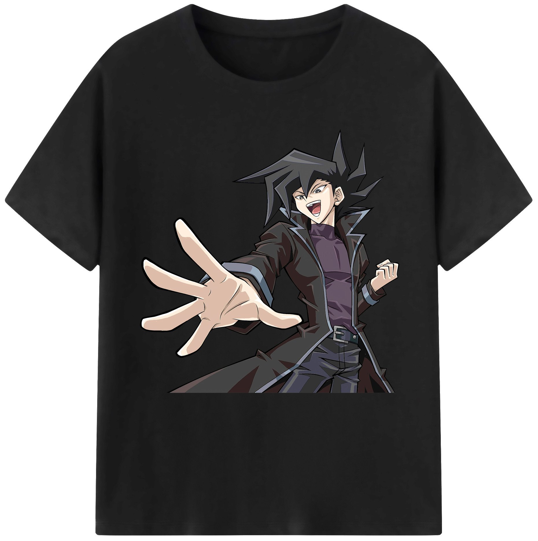 （画像用） 遊☆戯☆王 Yu-Gi-Oh! レディースカジュアルプリントTシャツ（綿100％）