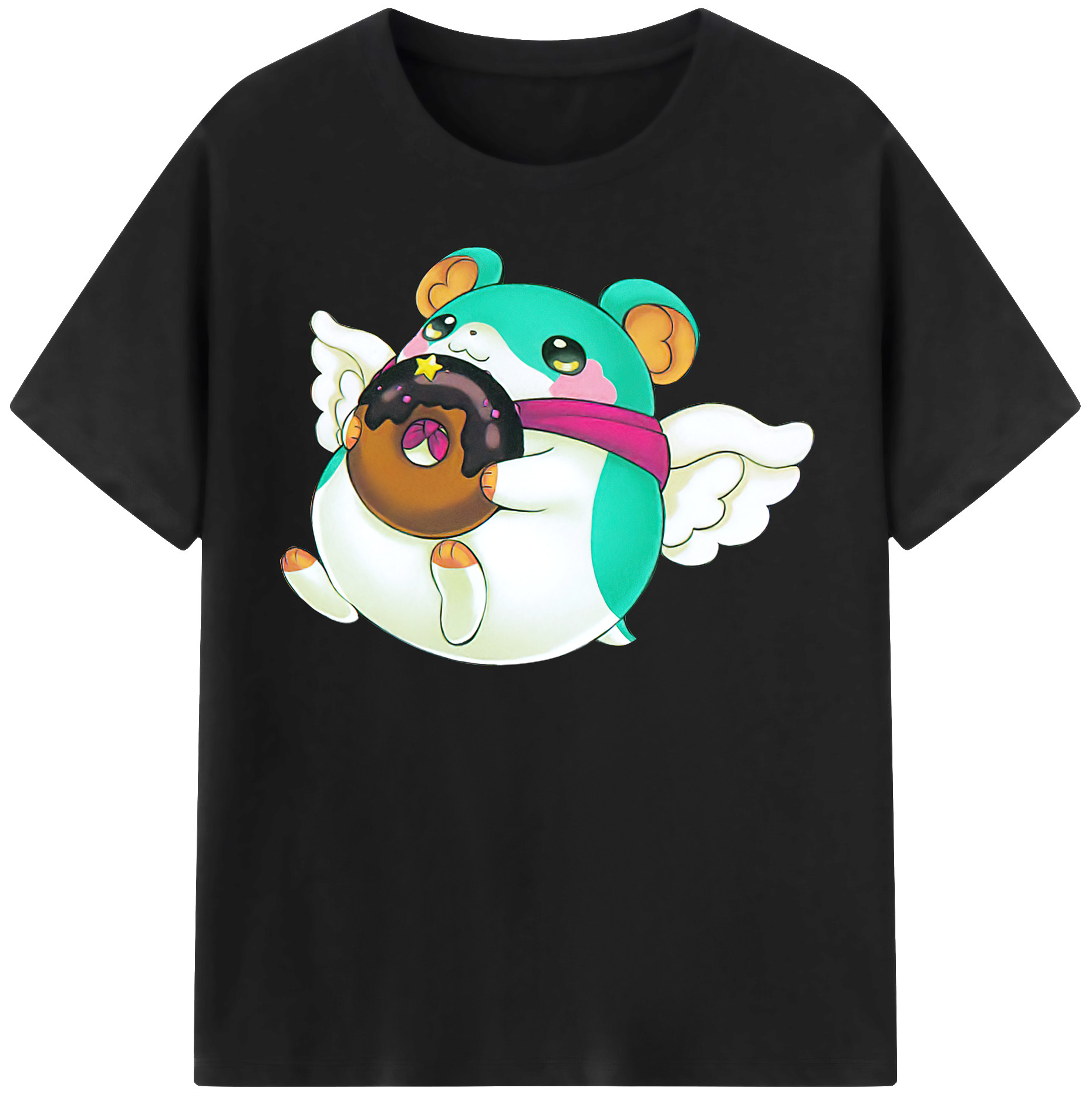 （画像用） 遊☆戯☆王 Yu-Gi-Oh! レディースカジュアルプリントTシャツ（綿100％）
