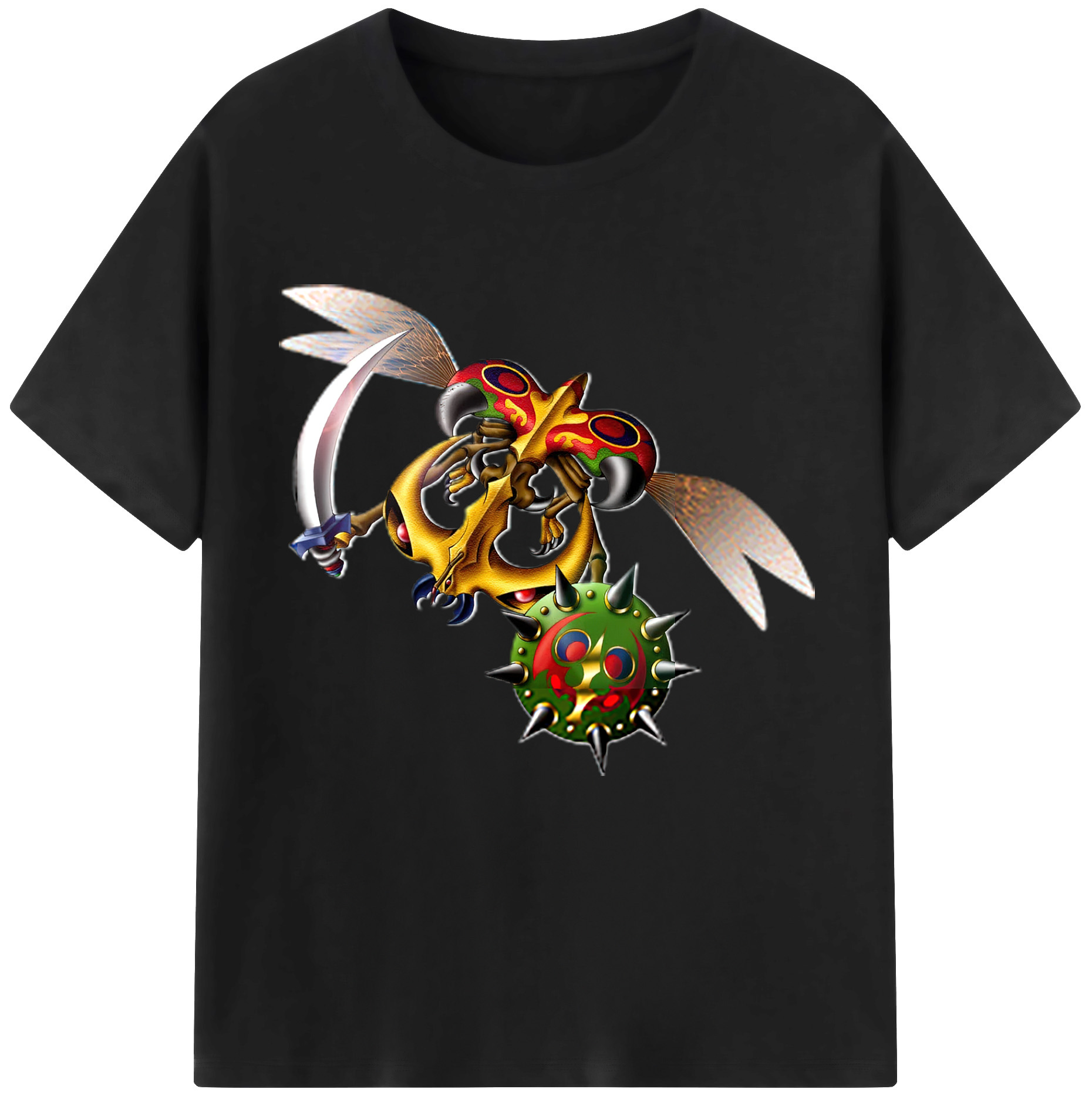 （画像用） 遊☆戯☆王 Yu-Gi-Oh! レディースカジュアルプリントTシャツ（綿100％）